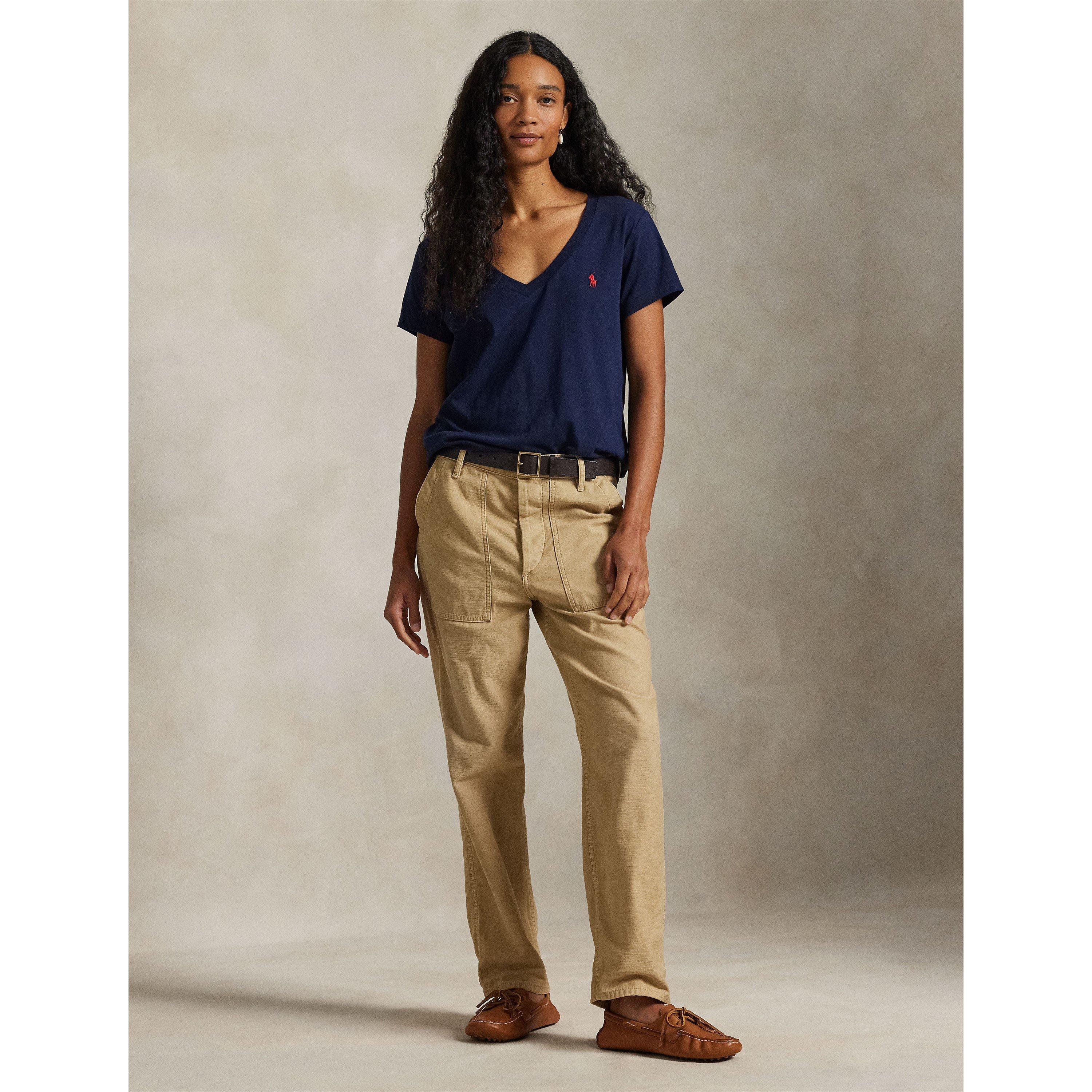 Cruise Navy - Polo Ralph Lauren - Women's V-neck T-Shirt - 5