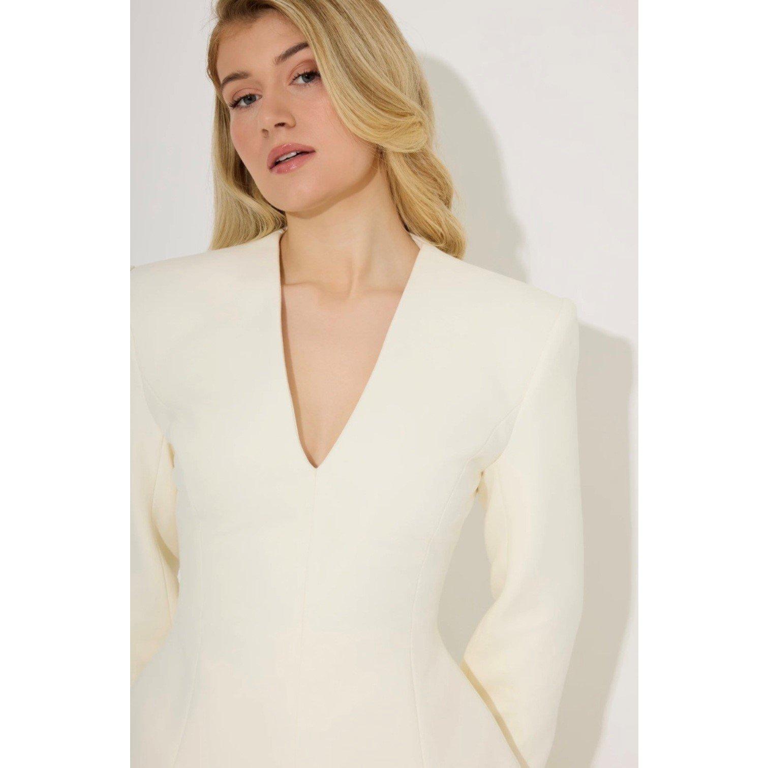 Odd Muse Women's Mini Dress - Cream - S