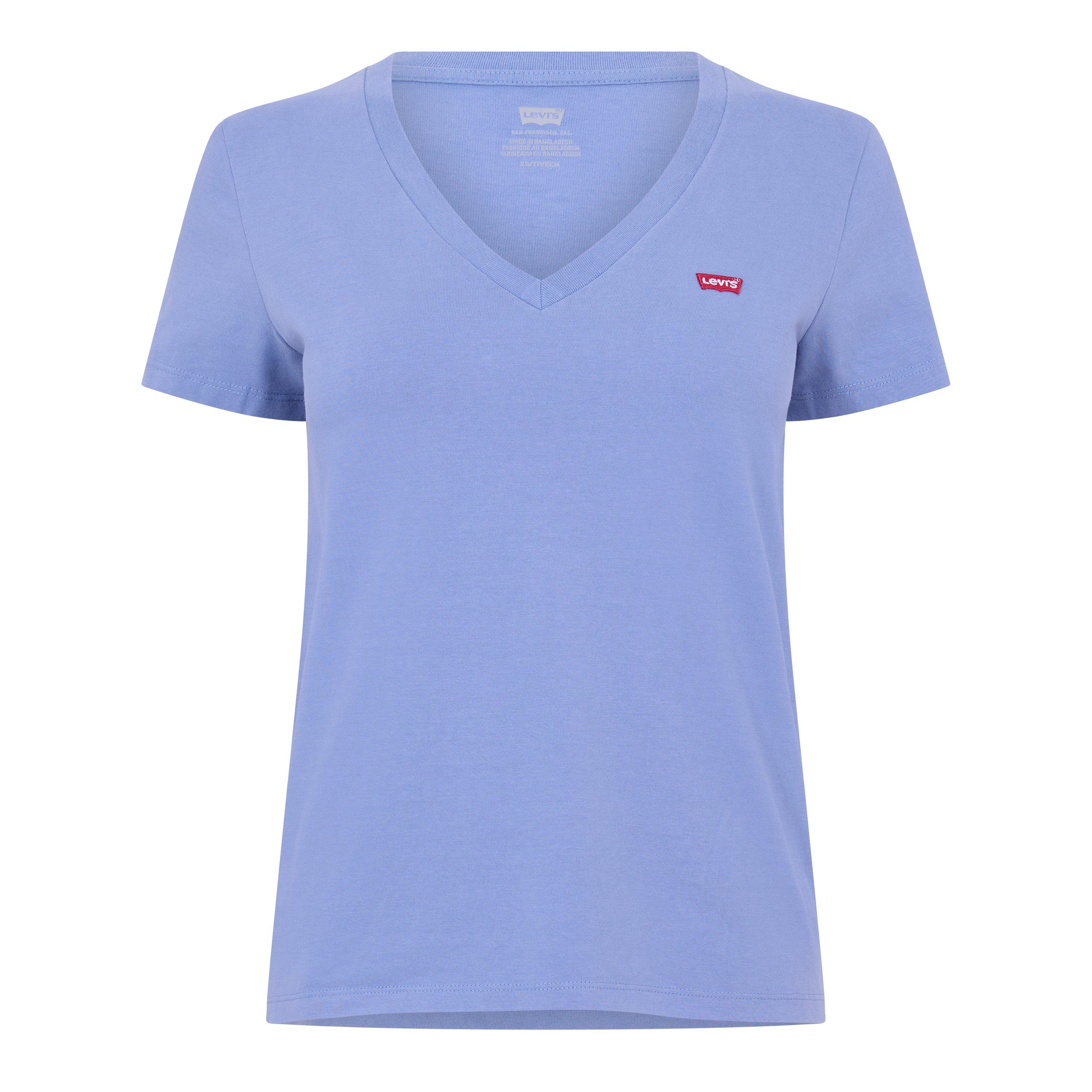 Levis Women's Perfect V-Neck T-Shirt - Cliff - 10 (S)