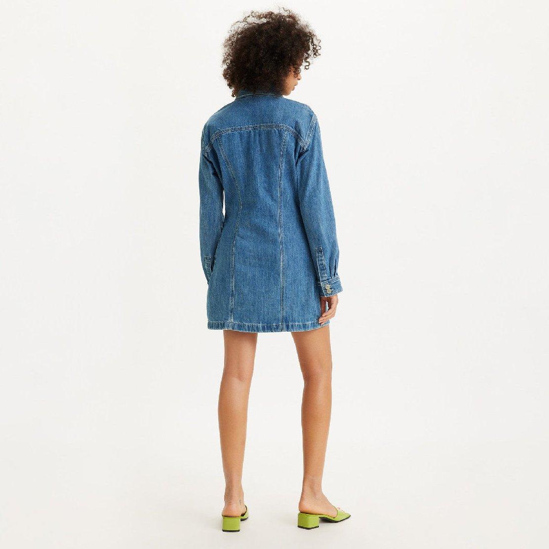 Old 517 Blue - Levis - Levis Shay Denim Dress Old 517 Blue - 3