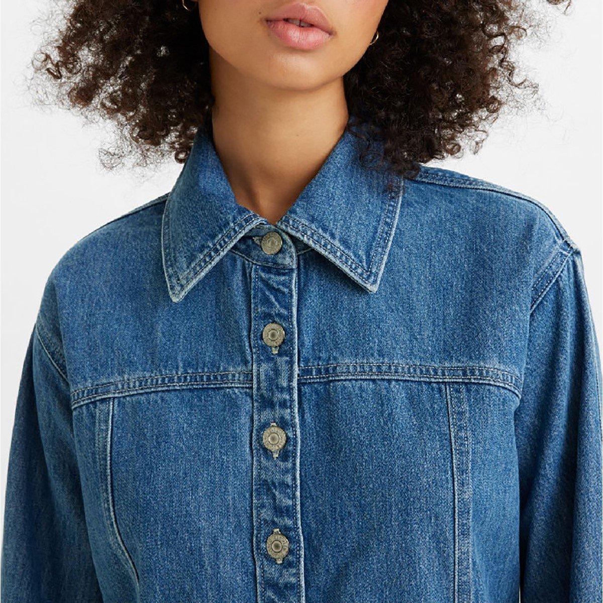 Old 517 Blue - Levis - Levis Shay Denim Dress Old 517 Blue - 4