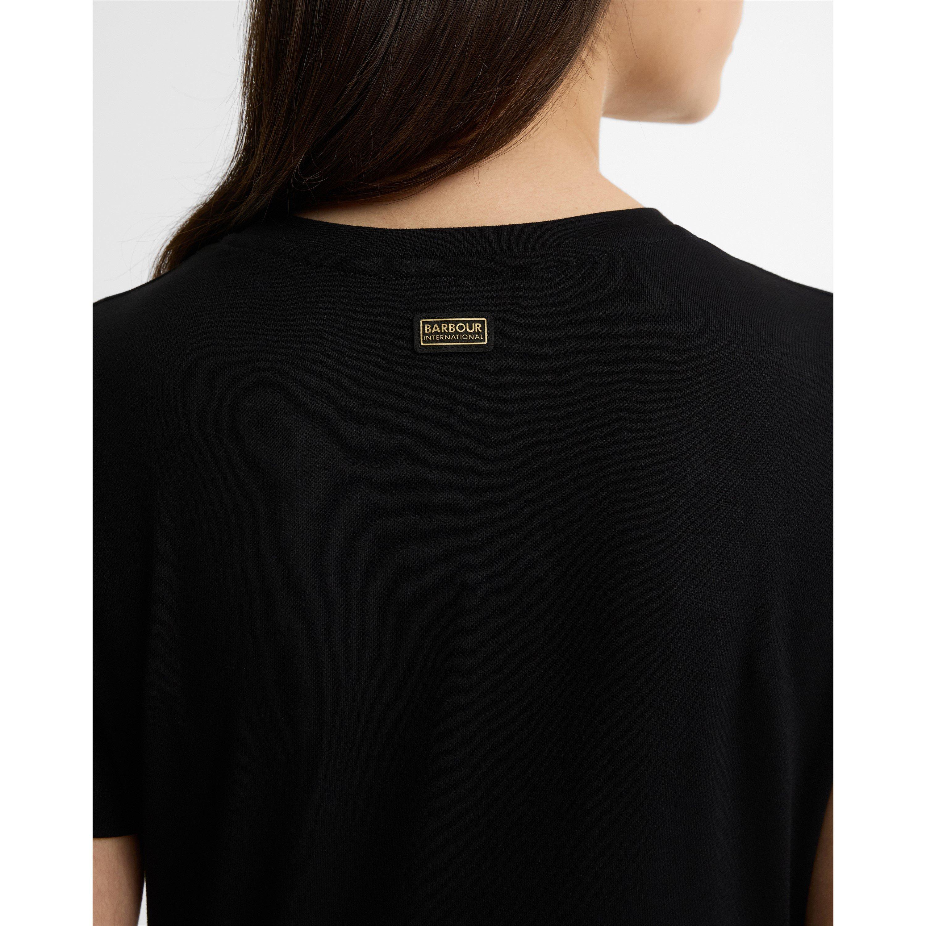 Black - Barbour International - Women's T-Shirt Dress - 5