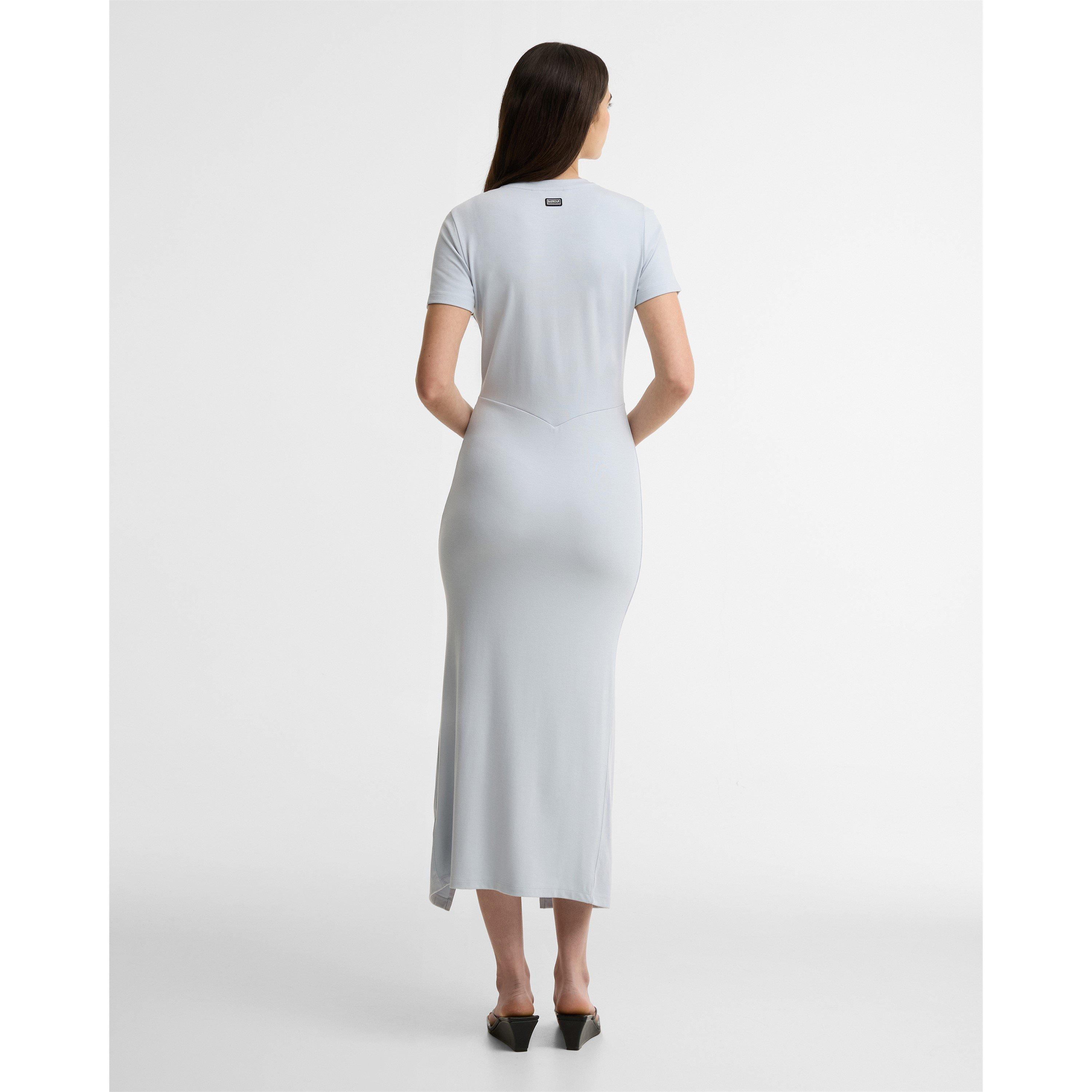 barbour t shirt dress BARBOUR Barbour x ASOS - Tartan Sleeve T-Shirt Dress