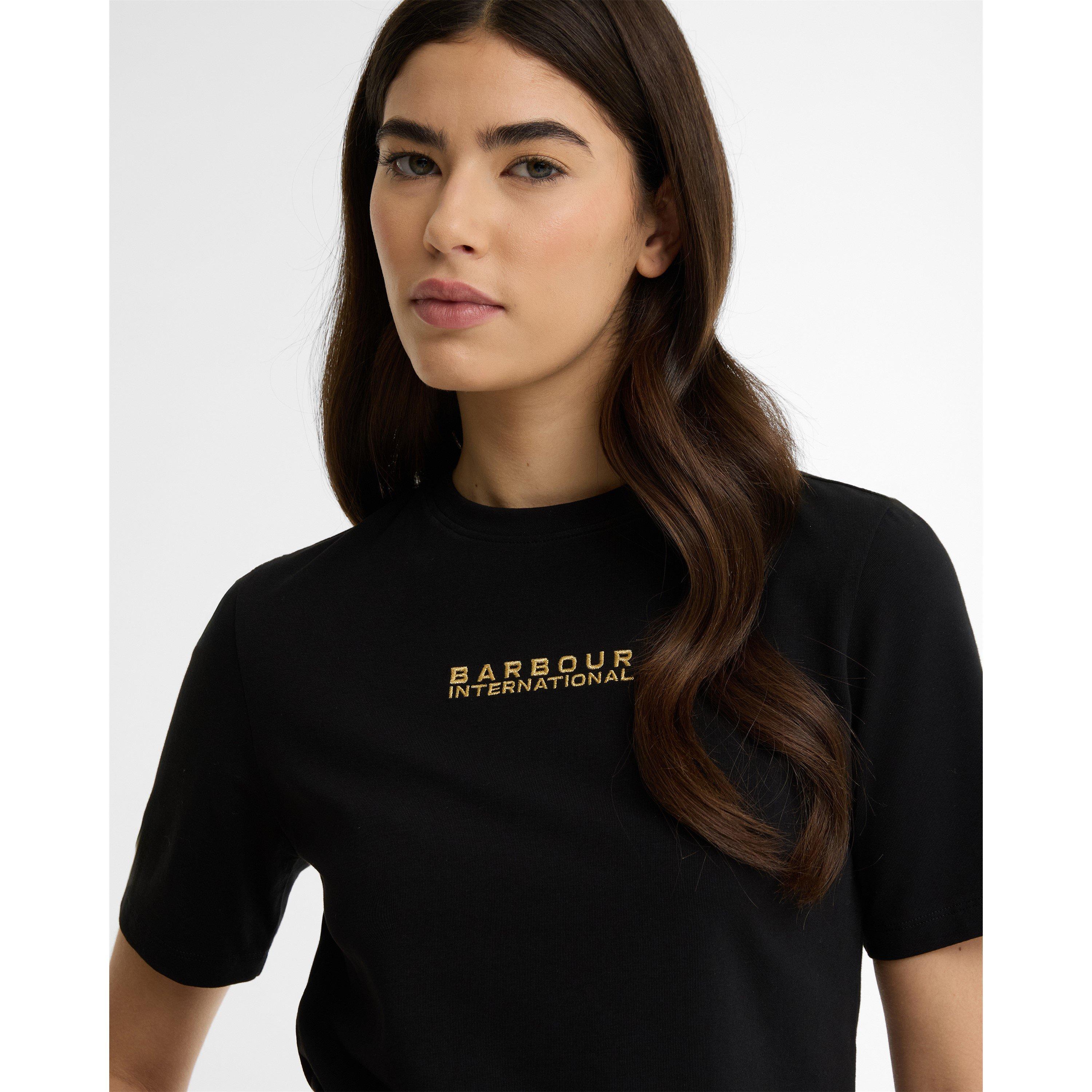 Black - Barbour International - Women's T-Shirt - 4