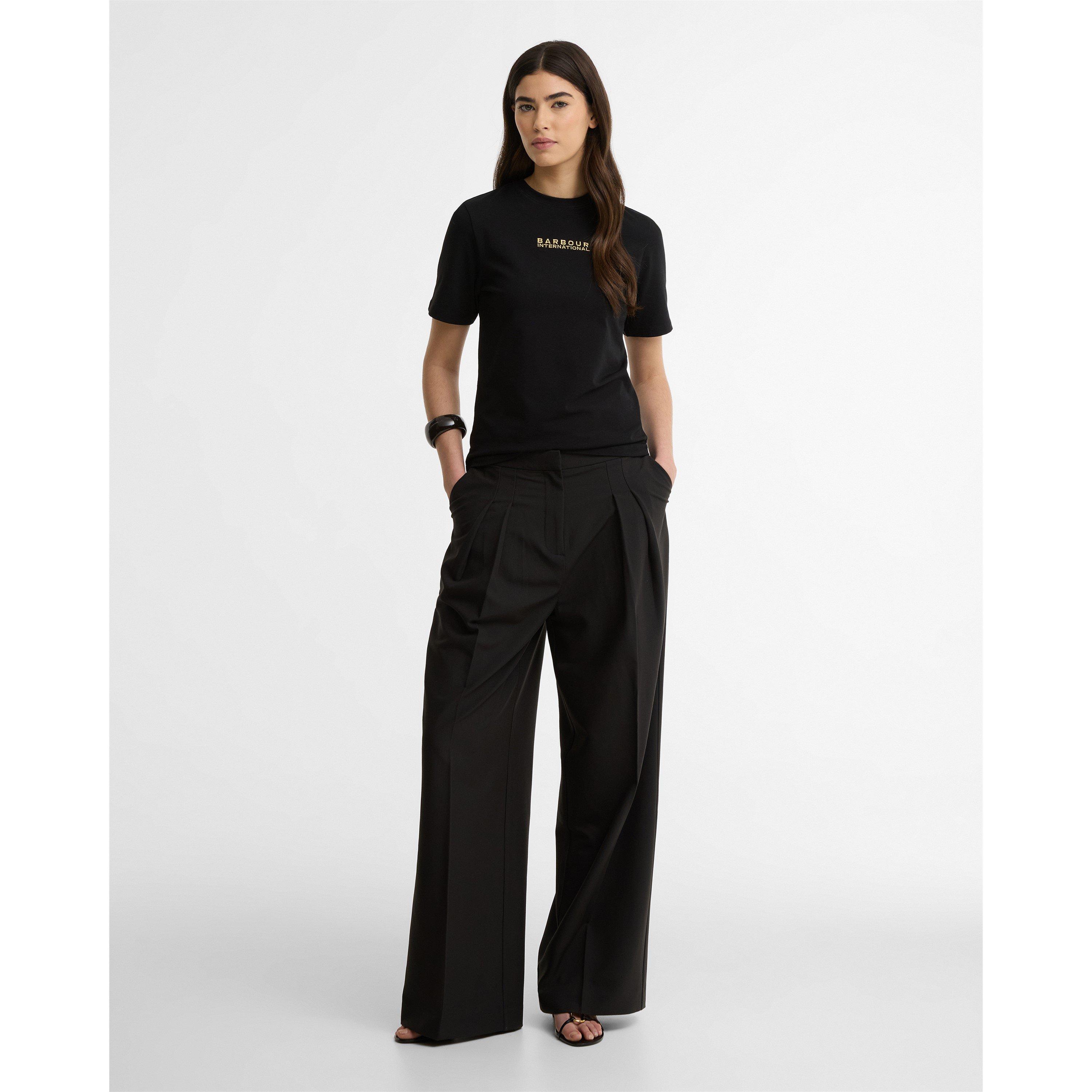 Black - Barbour International - Women's T-Shirt - 5