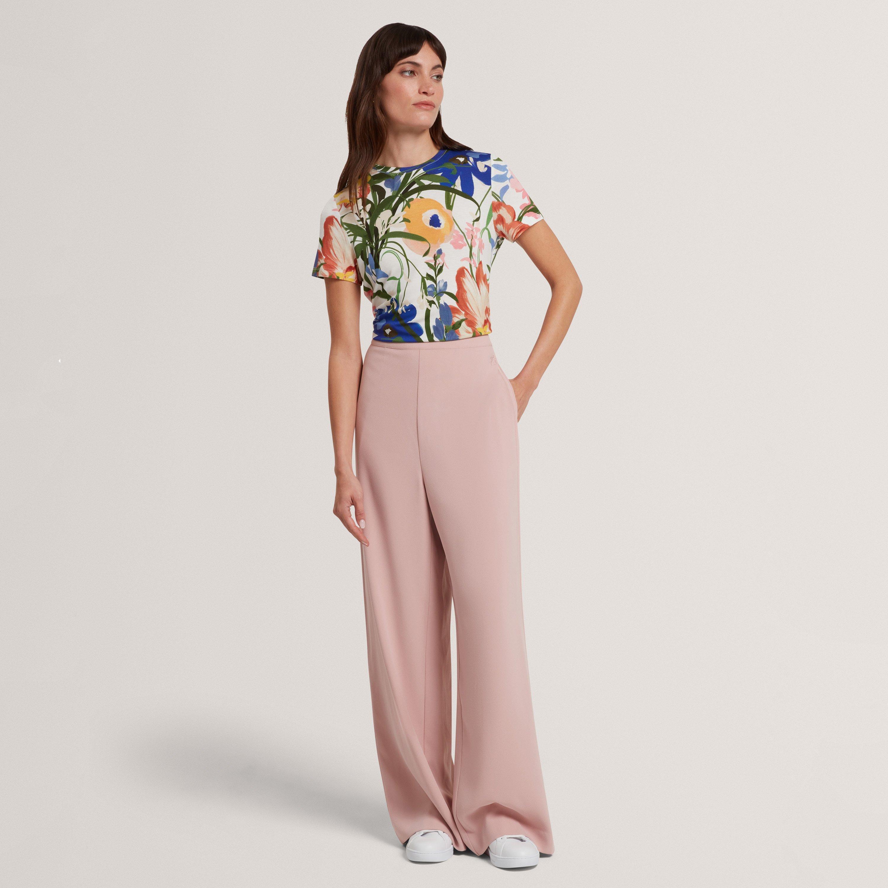 White - Ted Baker - Ted Baker All Over Print Tee - 5
