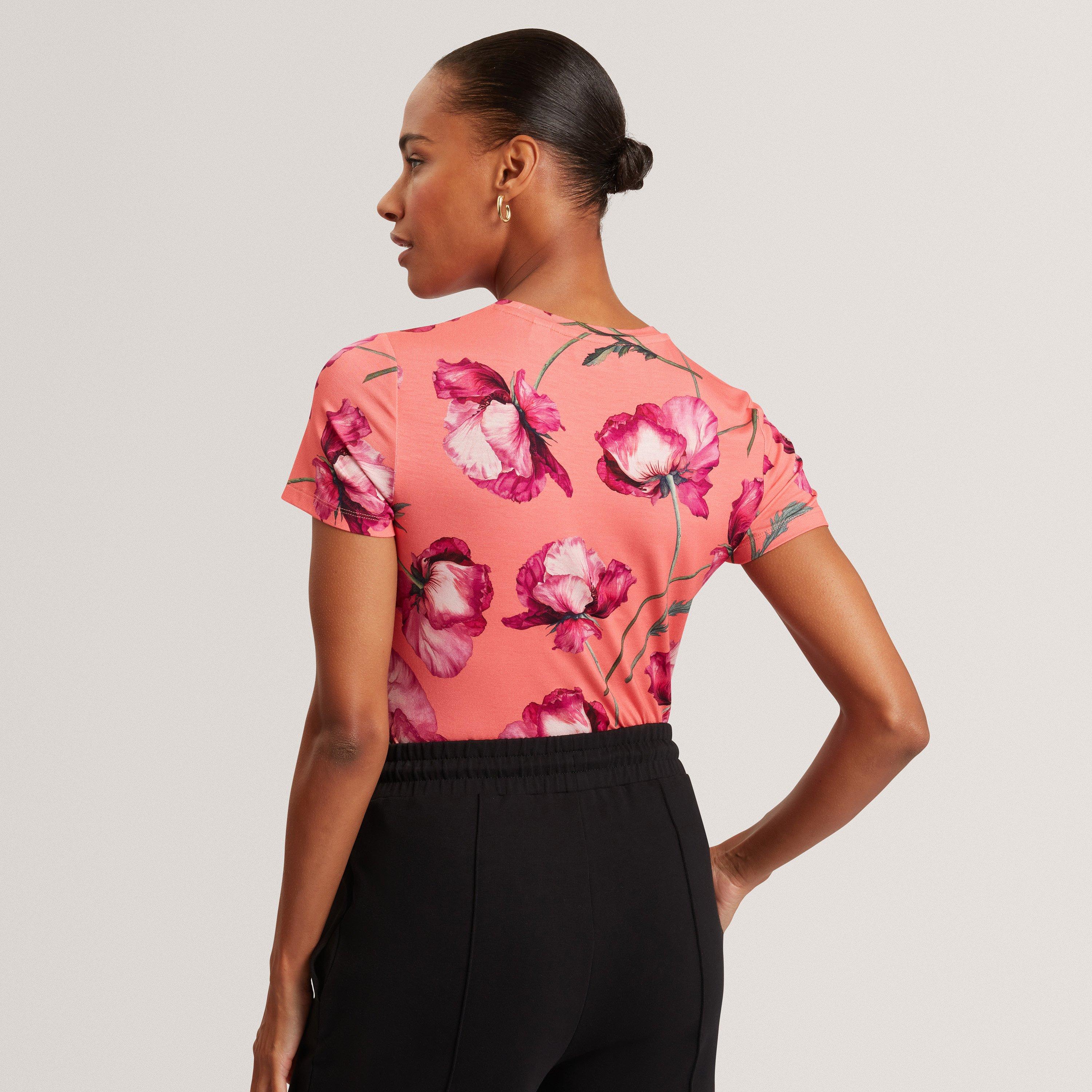 Coral - Ted Baker - Ted Baker All Over Print Tee - 4