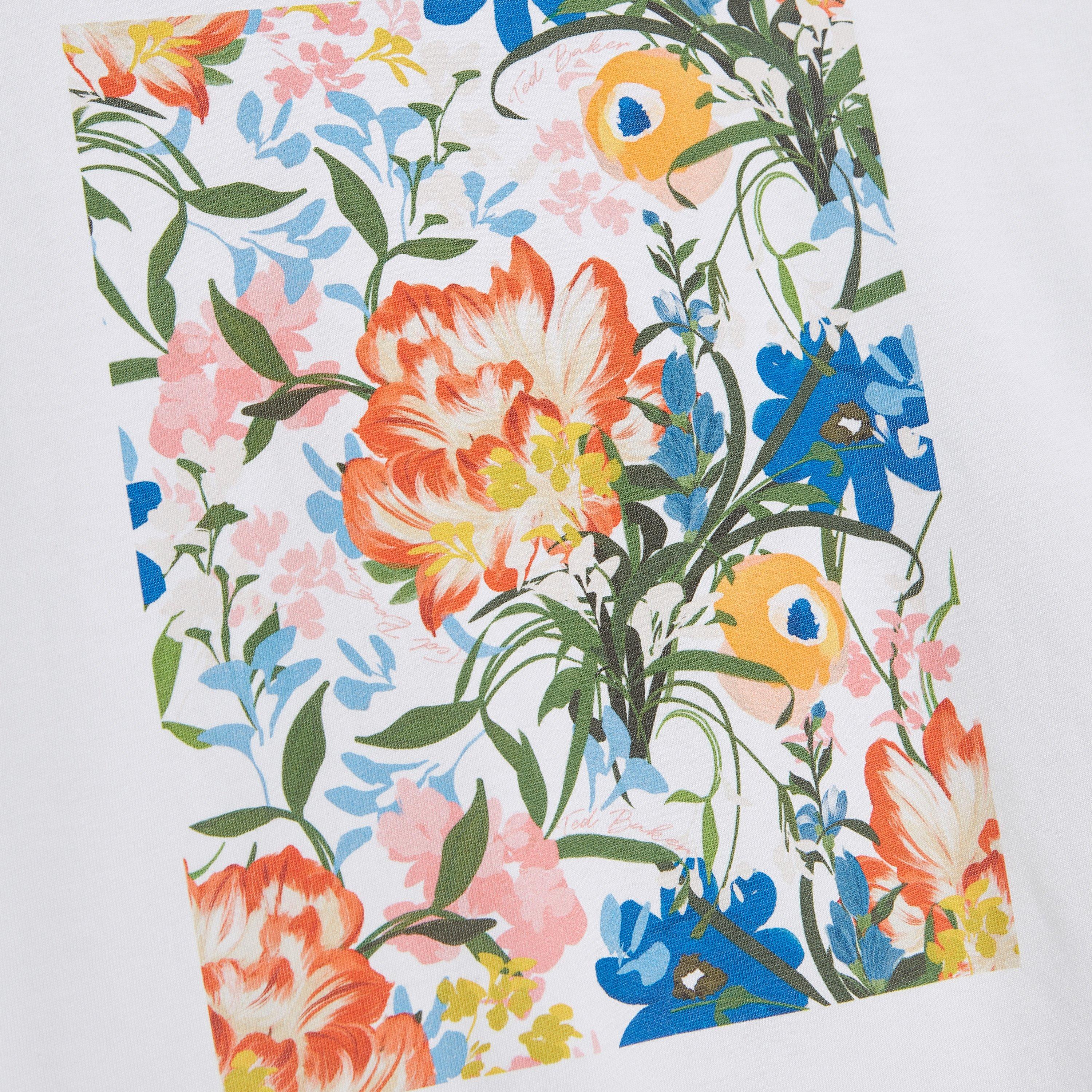 Bianco - Ted Baker - Ted Baker Graphic Print Tee - 4