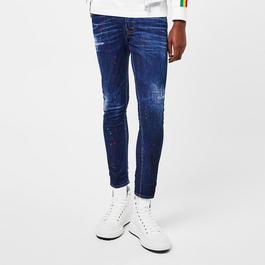 DSquared2 Skater Maple Leaf Jeans