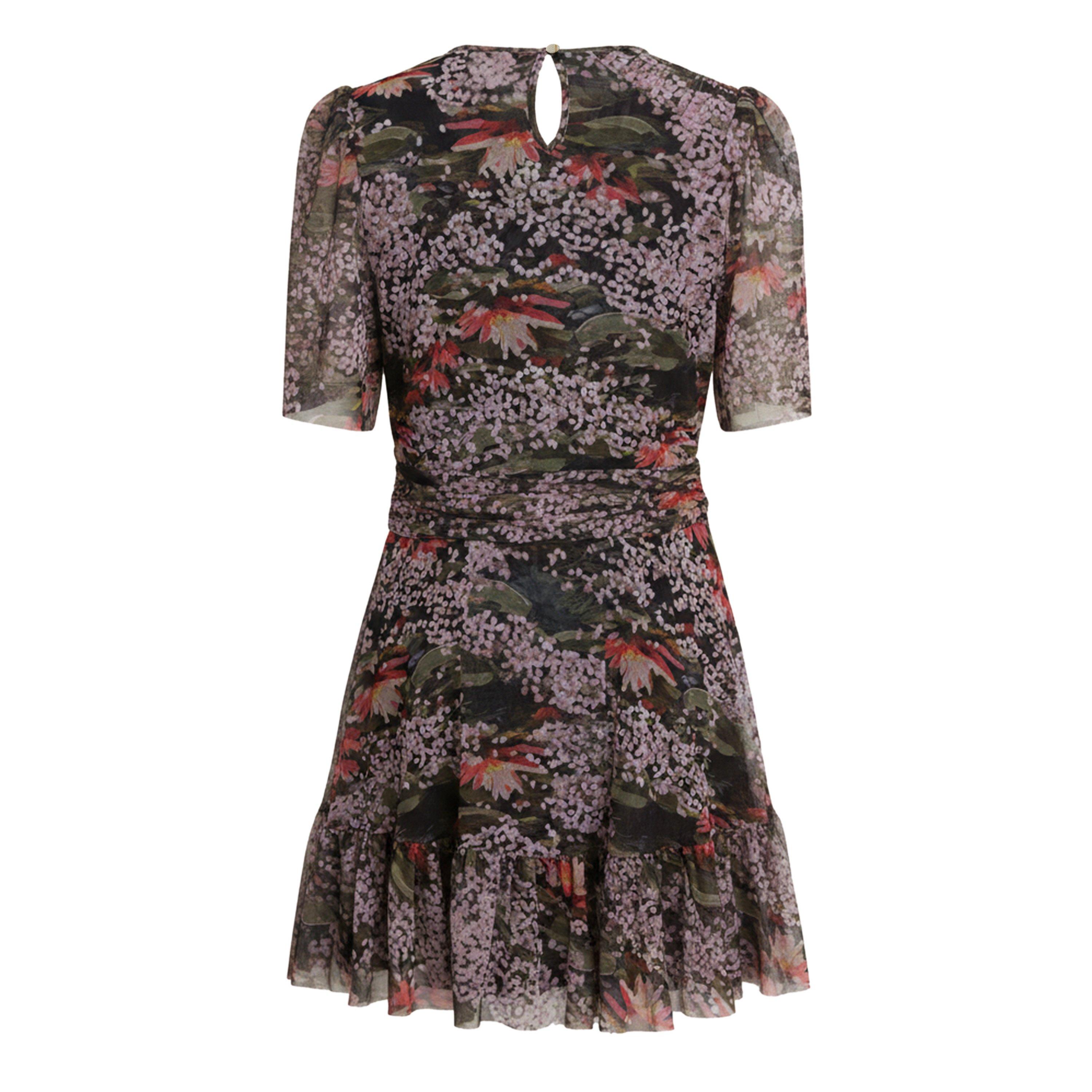 Black - Ted Baker - Ted Baker Mesh Midi Dress - 2