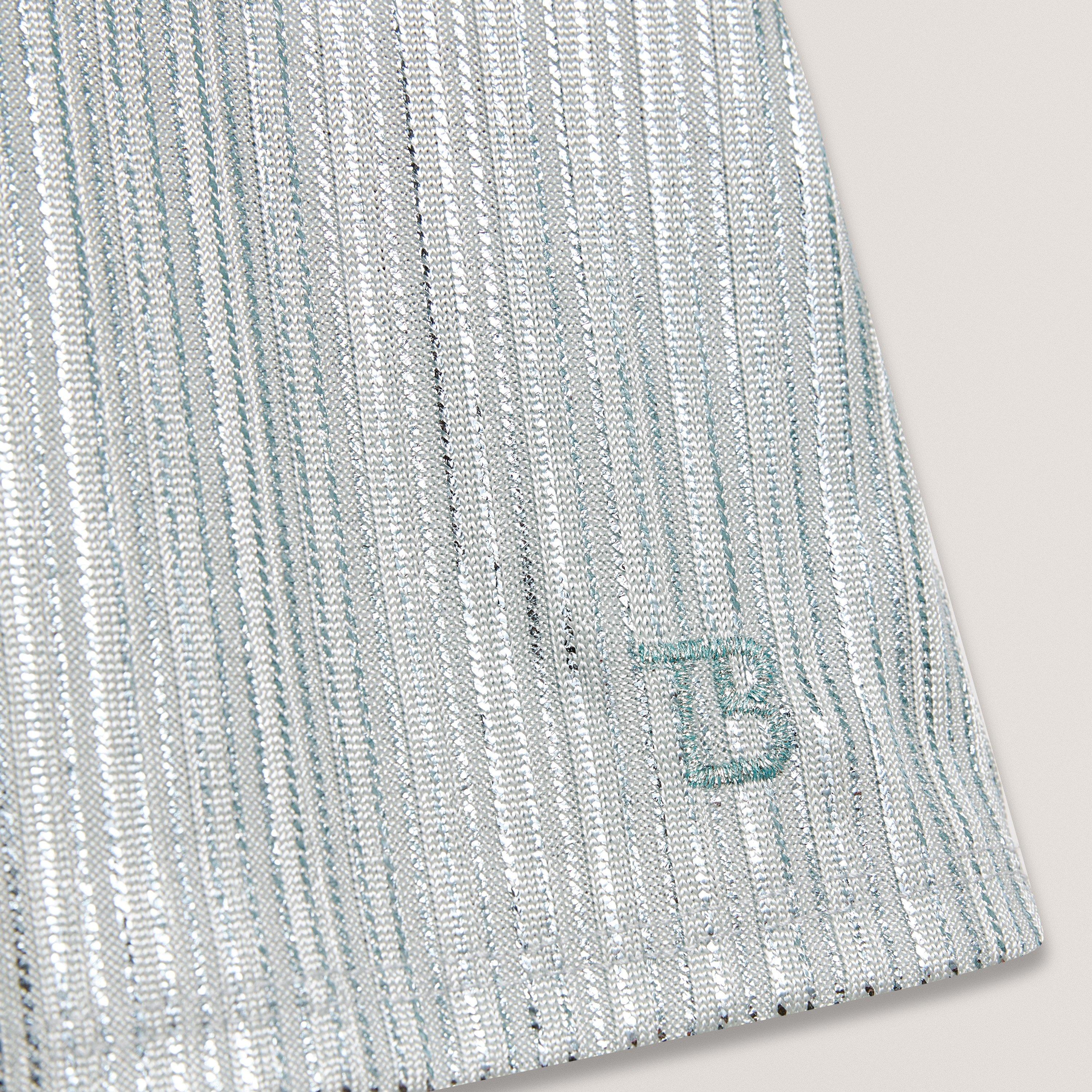 Lt-Blue - Ted Baker - Ted Baker Metallic SS Tee - 4