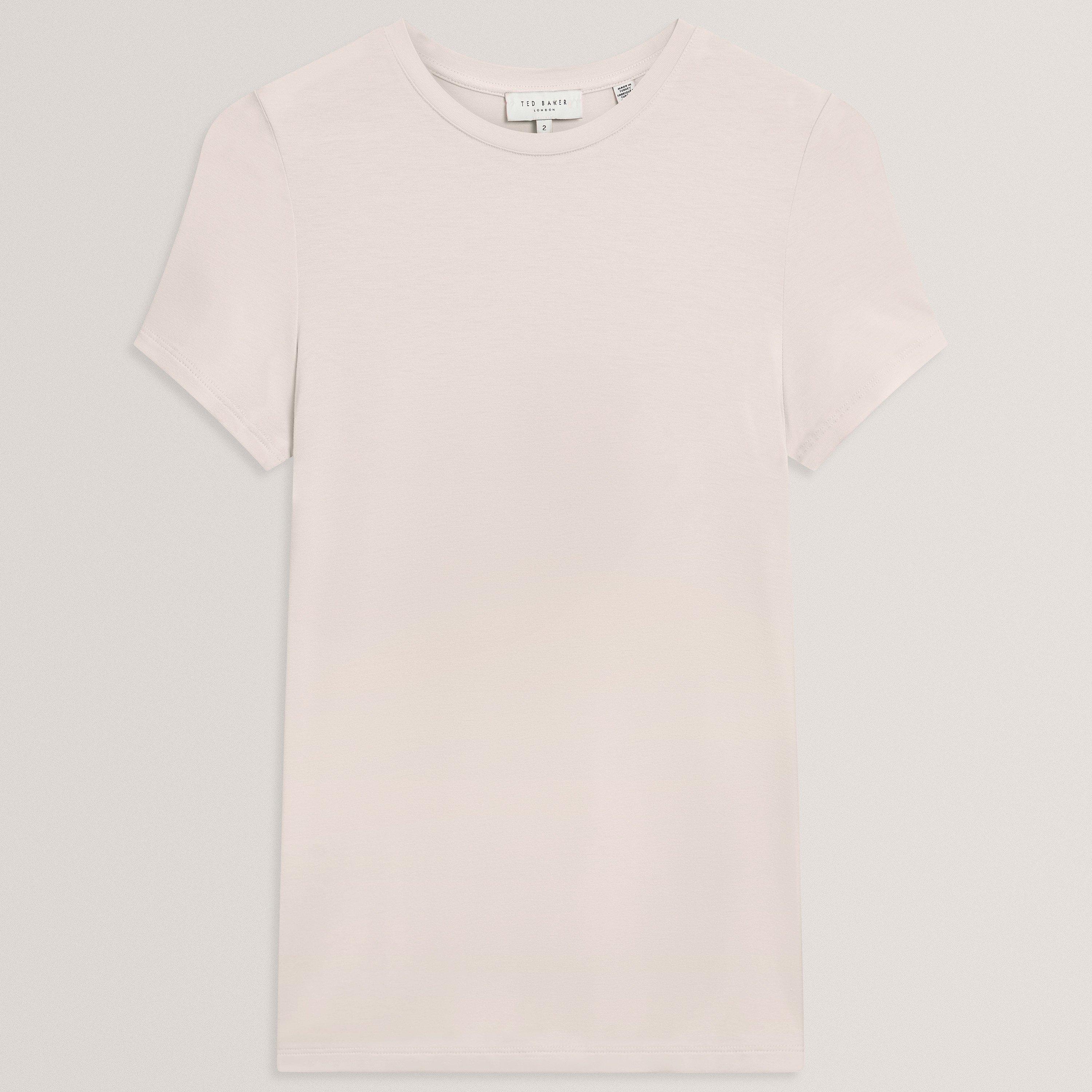 Ted Baker Women's Plain Fitted Tee - Pl-Pink - 6 (2X)