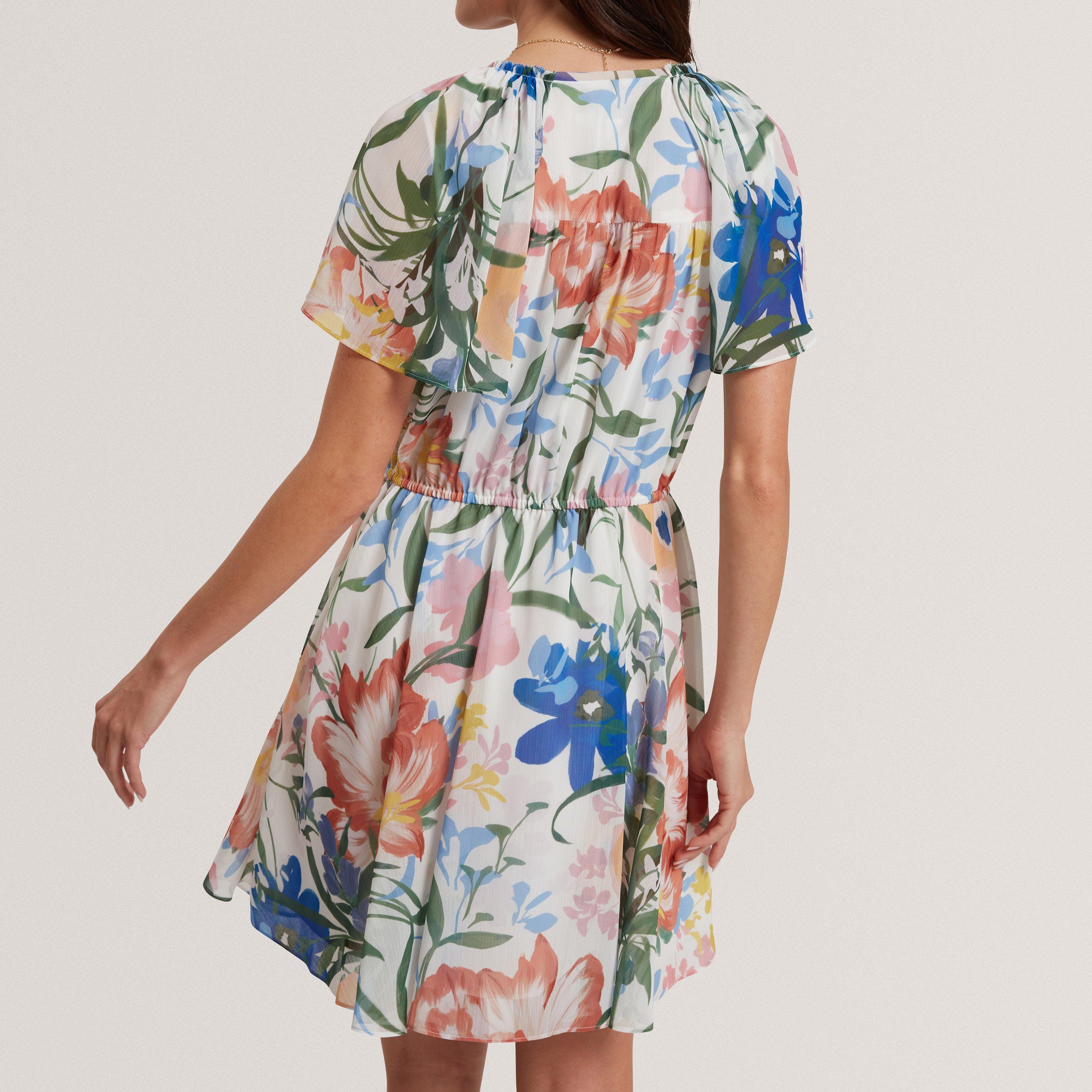 Ivory - Ted Baker - Ted Baker Print Midi Dress - 3