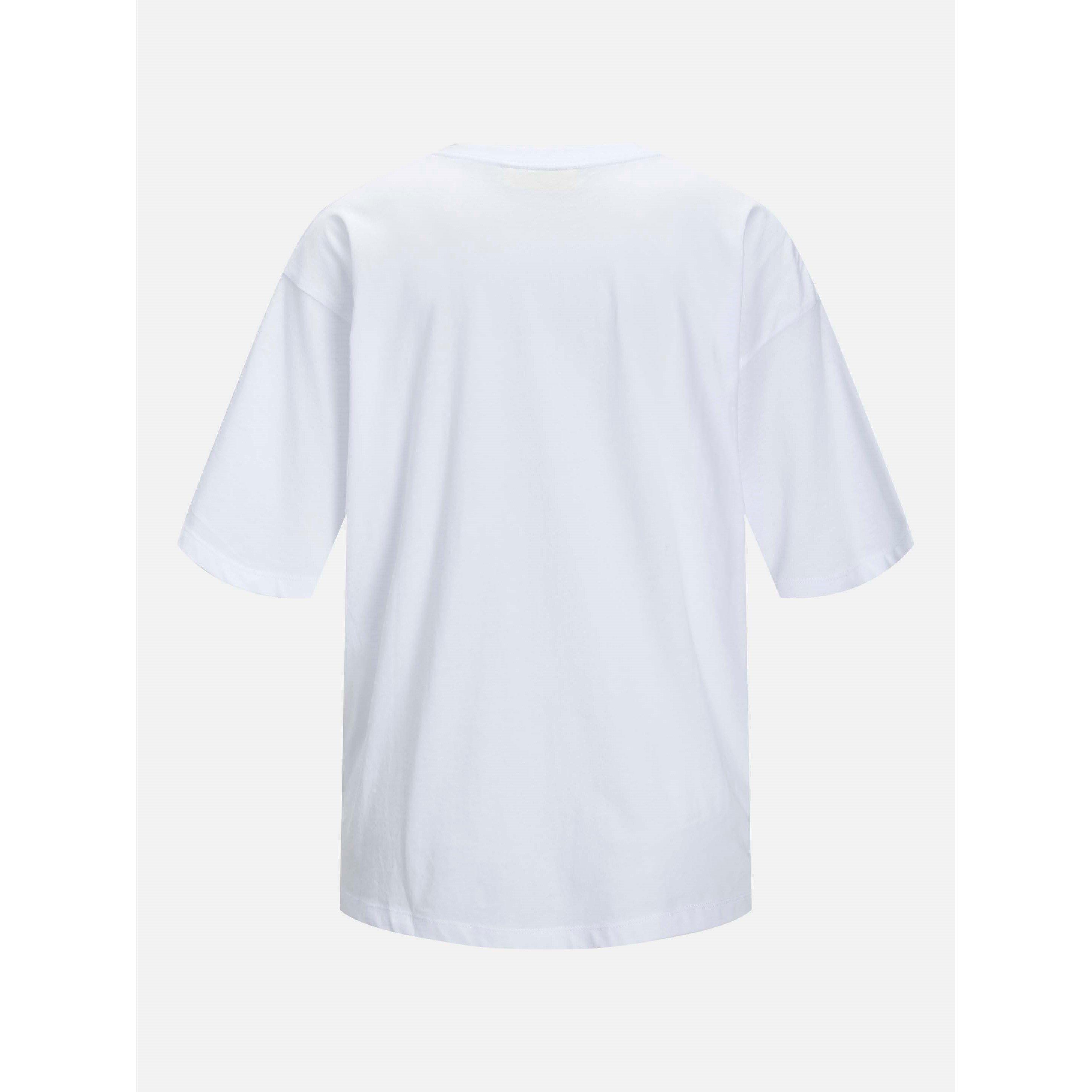 Helder Wit - JJXX - Andrea Loose Logo T-Shirt Ladies - 2