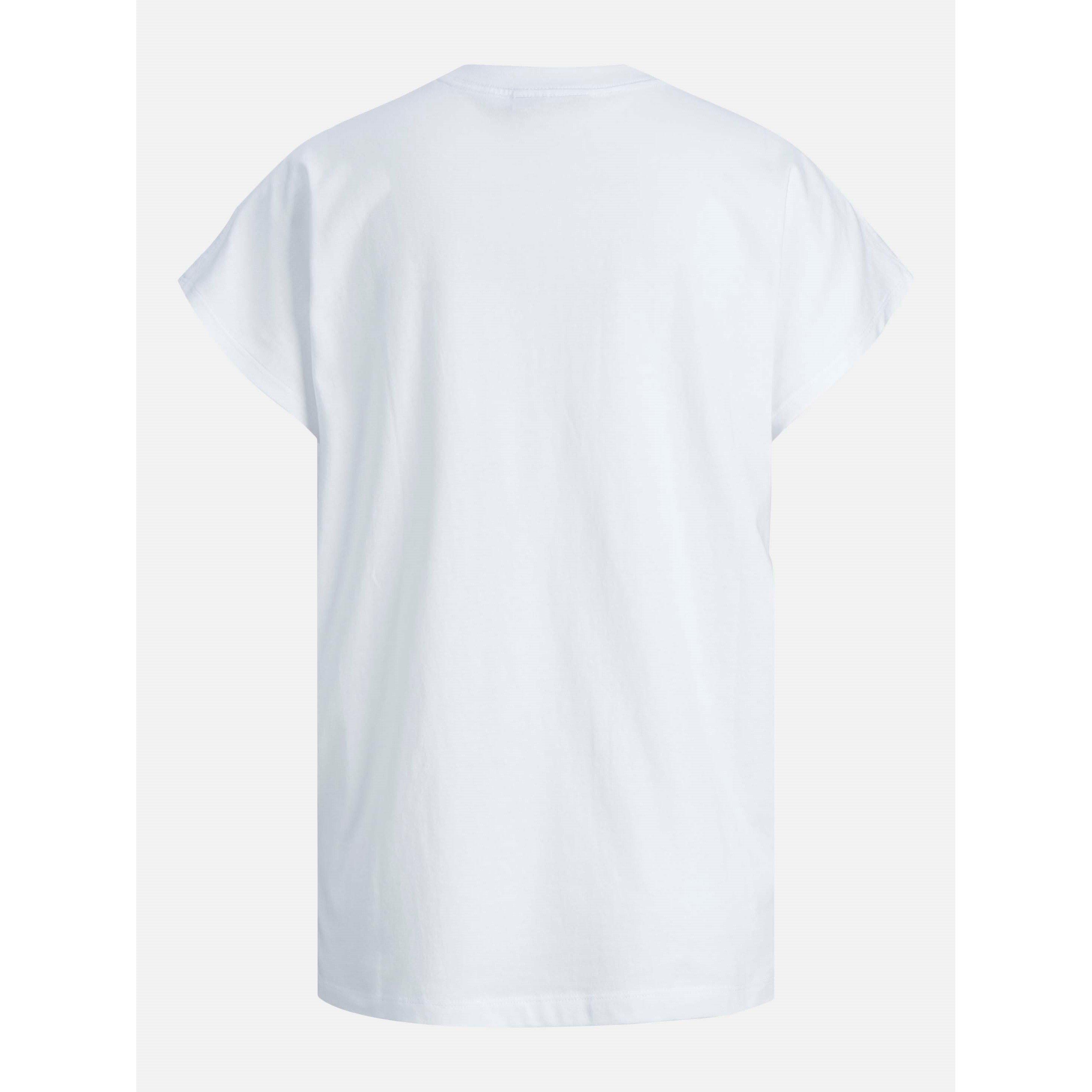 Bright White - JJXX - Jack Astrid Boxy Sleeveless T-Shirt Ladies - 2
