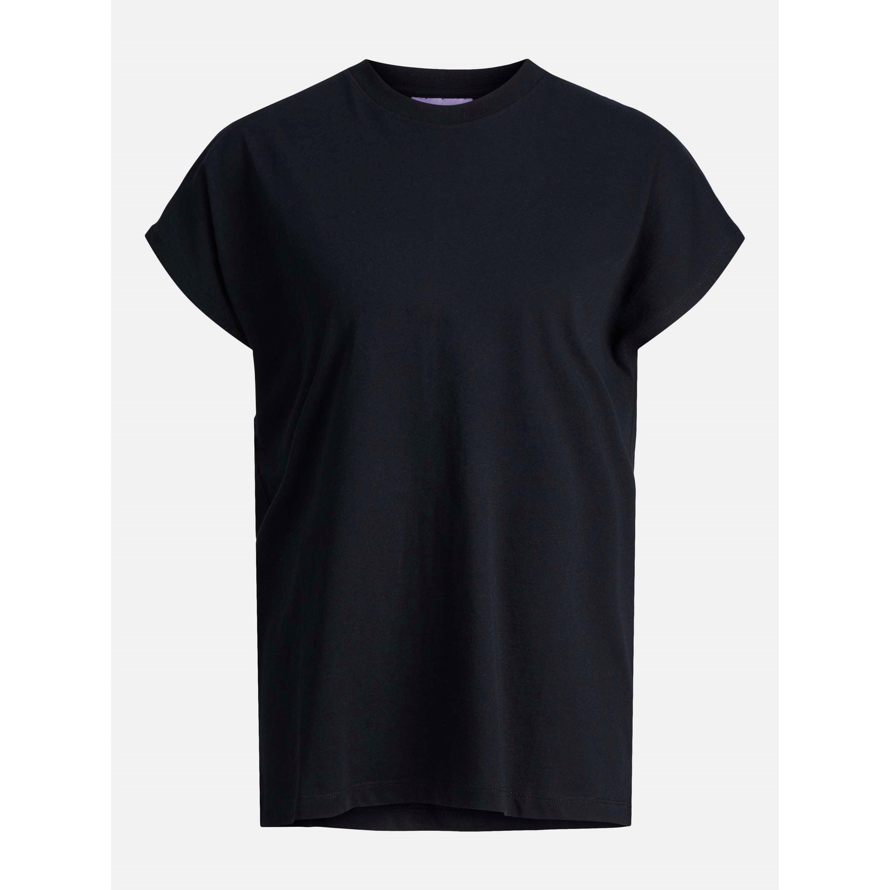 Black - JJXX - Jack Astrid Boxy Sleeveless T-Shirt Ladies - 1