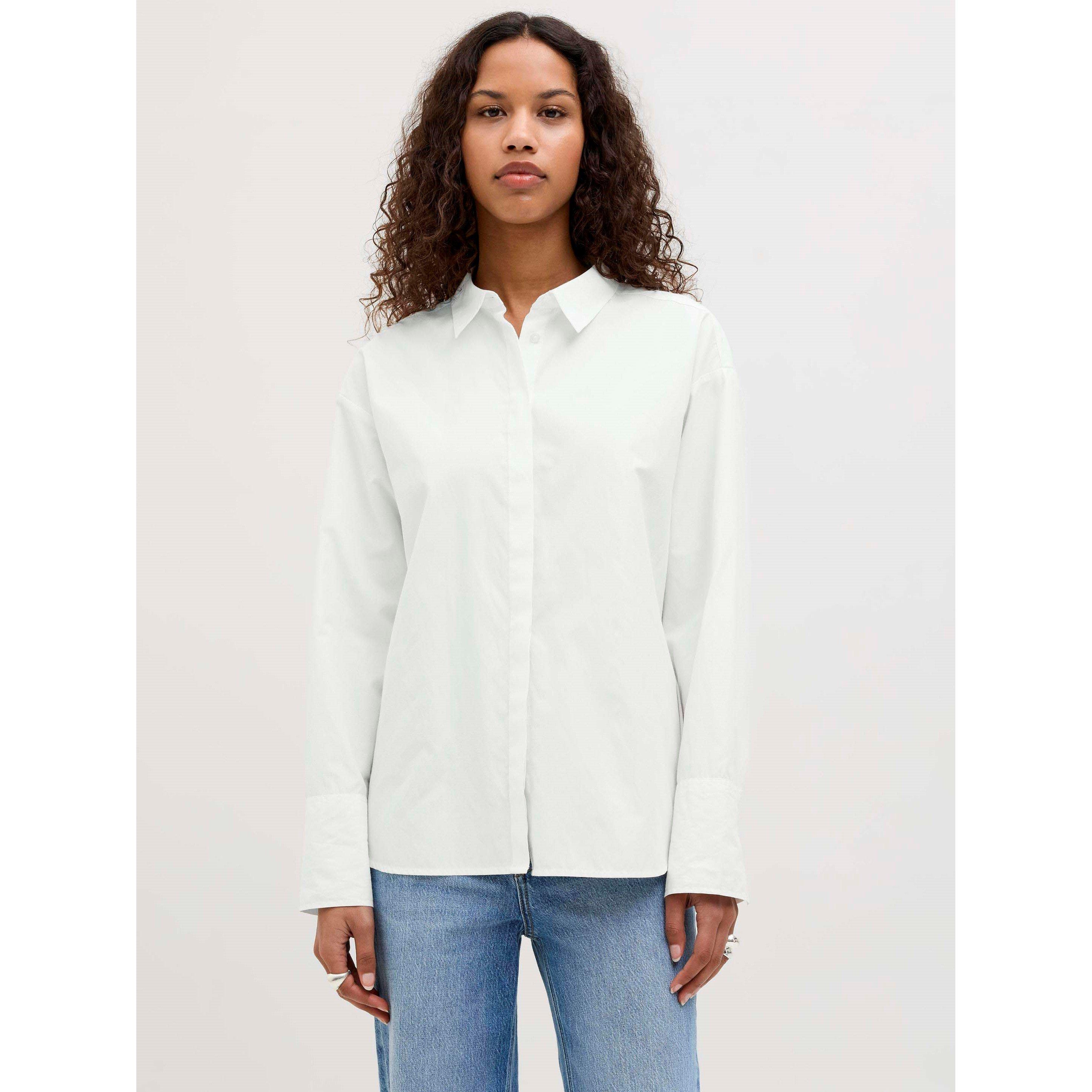 Blanc De Blanc - JJXX - Caro Poplin Relaxed Shirt Ladies - 3