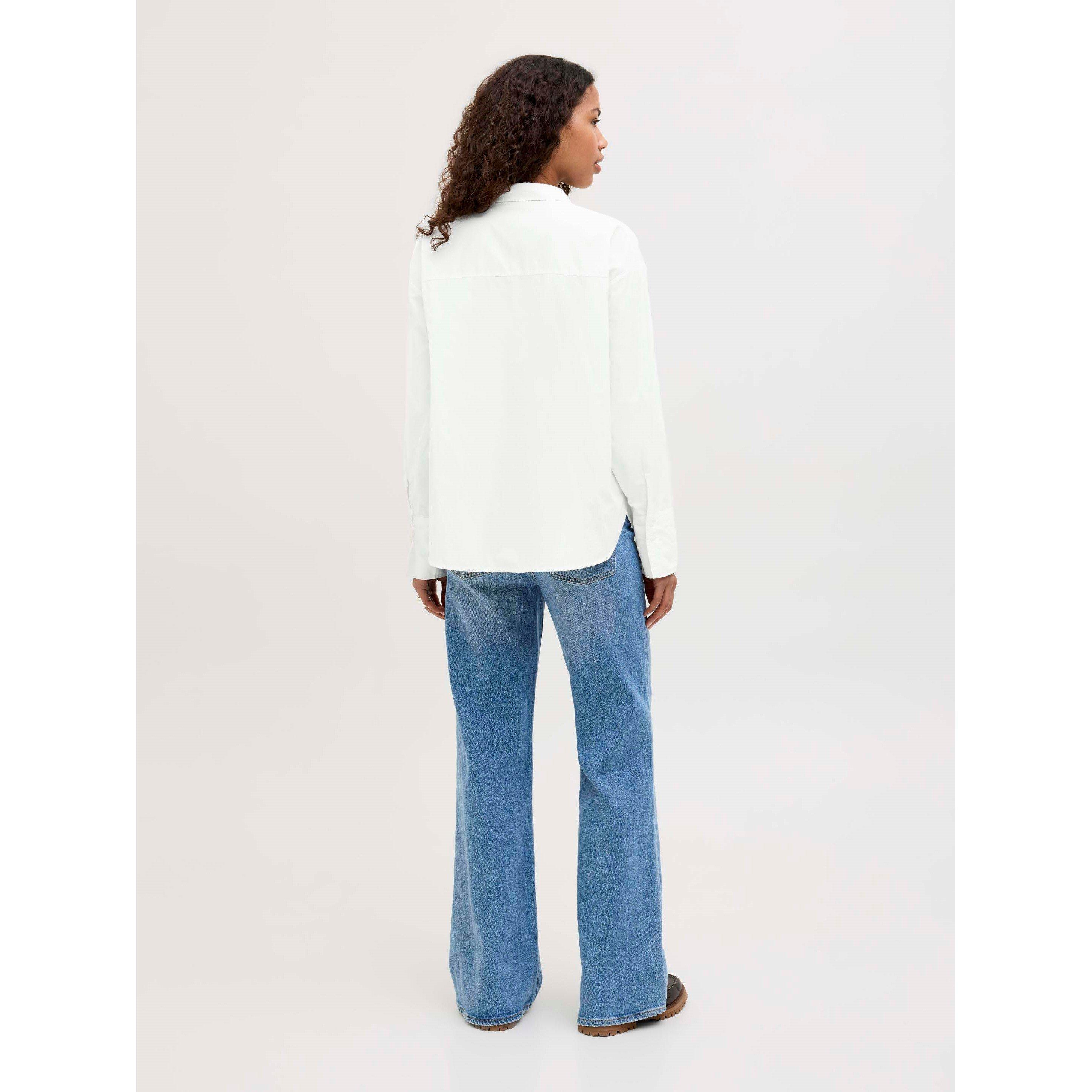 Blanc De Blanc - JJXX - Caro Poplin Relaxed Shirt Ladies - 4
