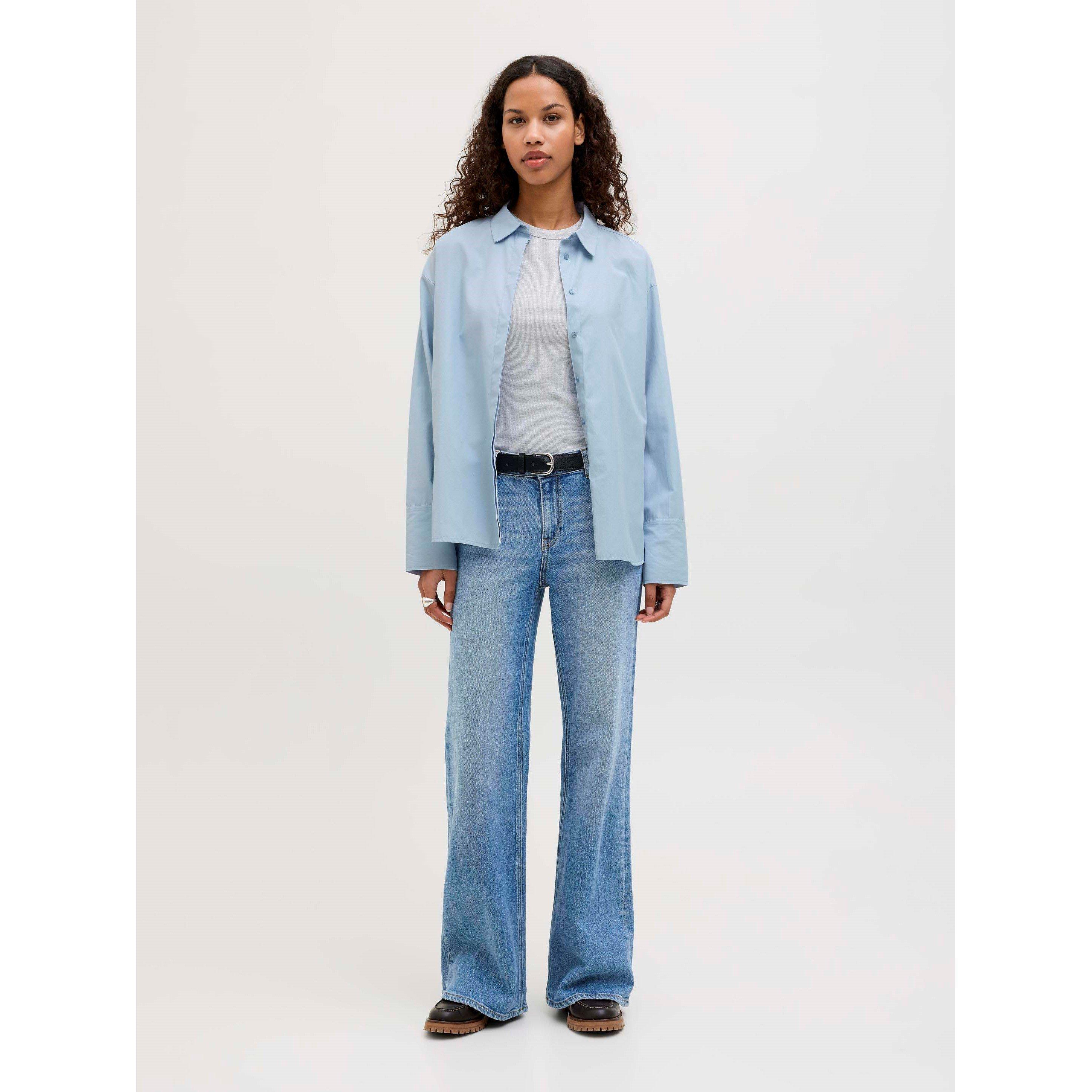 Skyway - JJXX - Caro Poplin Relaxed Shirt Ladies - 8