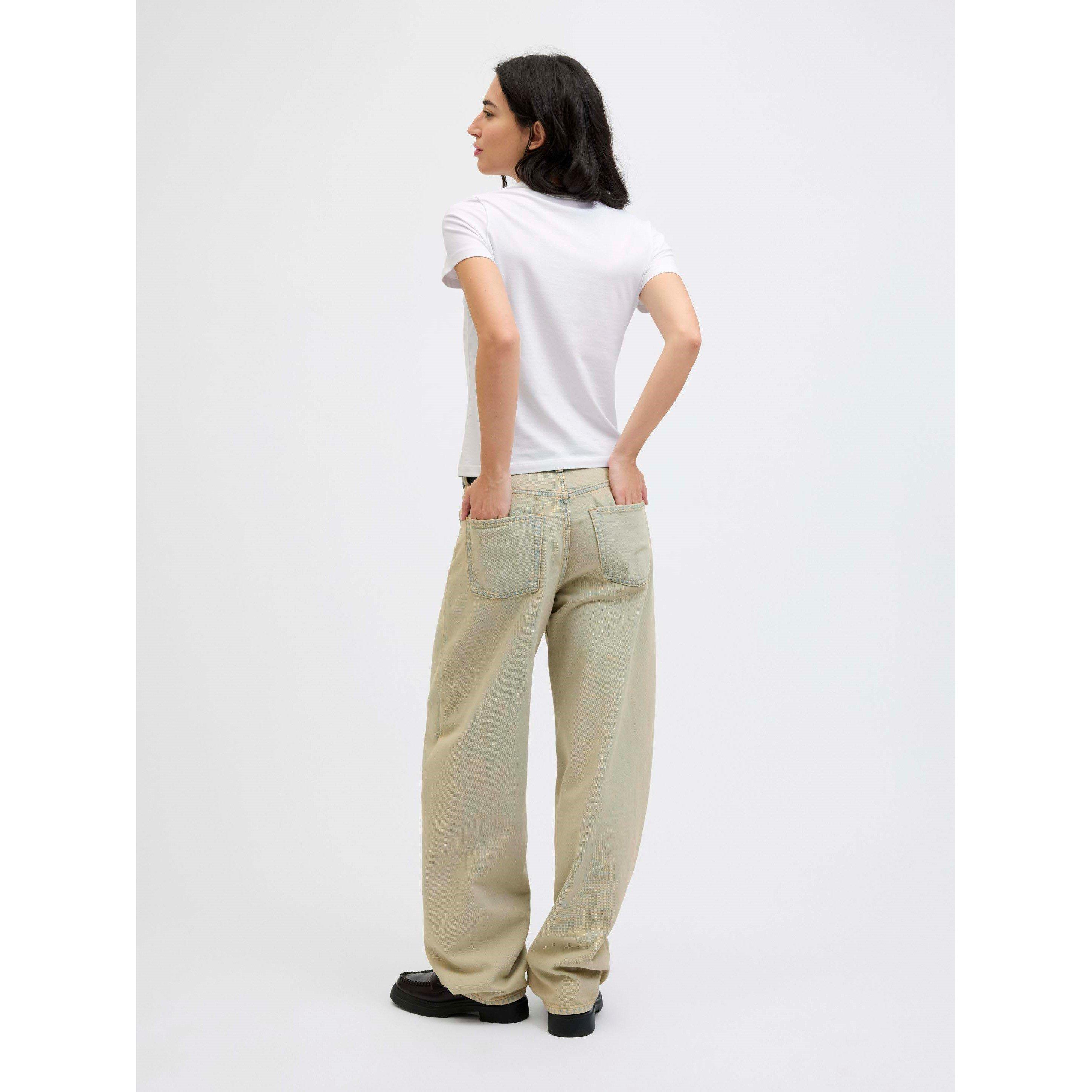Bright White - JJXX - Gigi Crew T-Shirt Ladies - 4