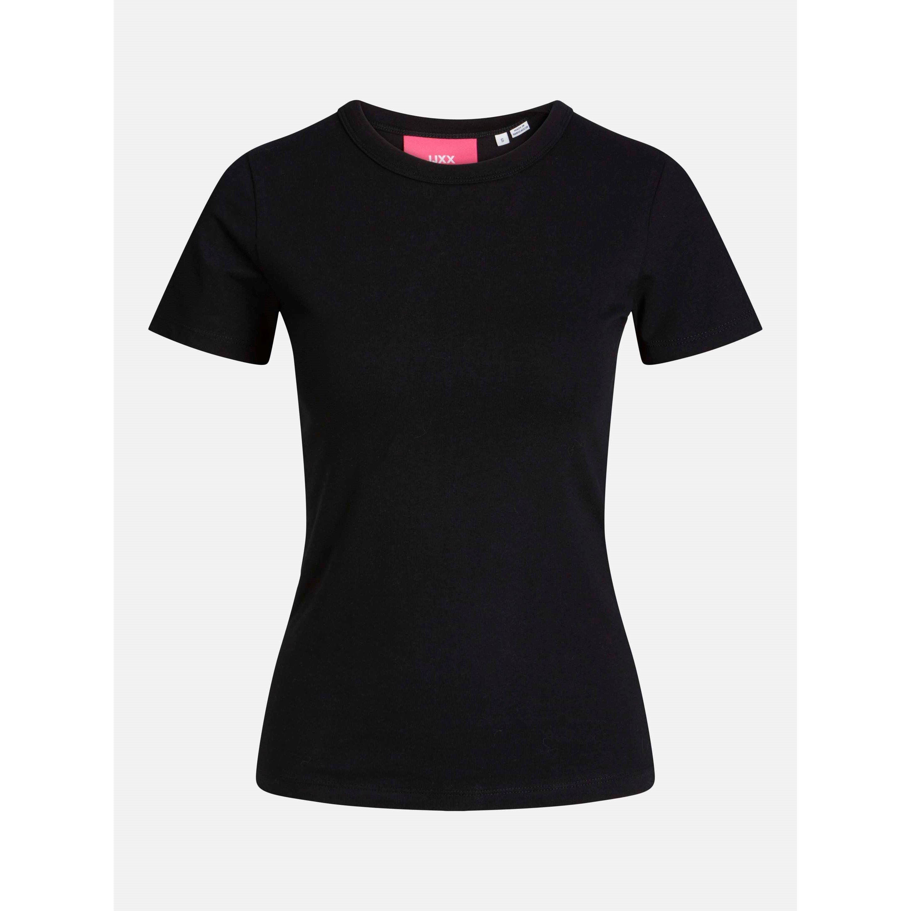 Black - JJXX - Gigi Crew T-Shirt Ladies - 1
