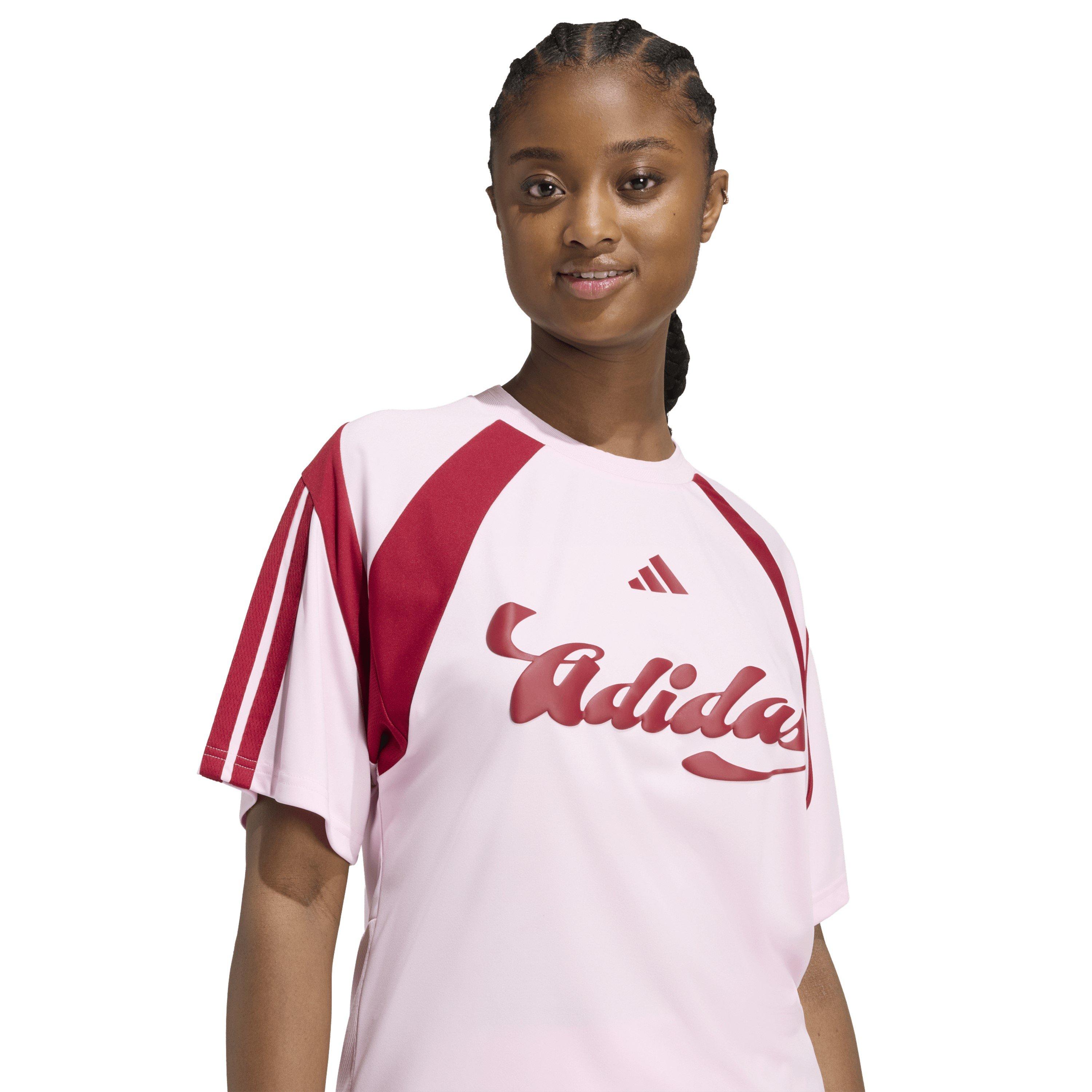 Pink/Maroon - adidas - Her Tee Ld61 - 4