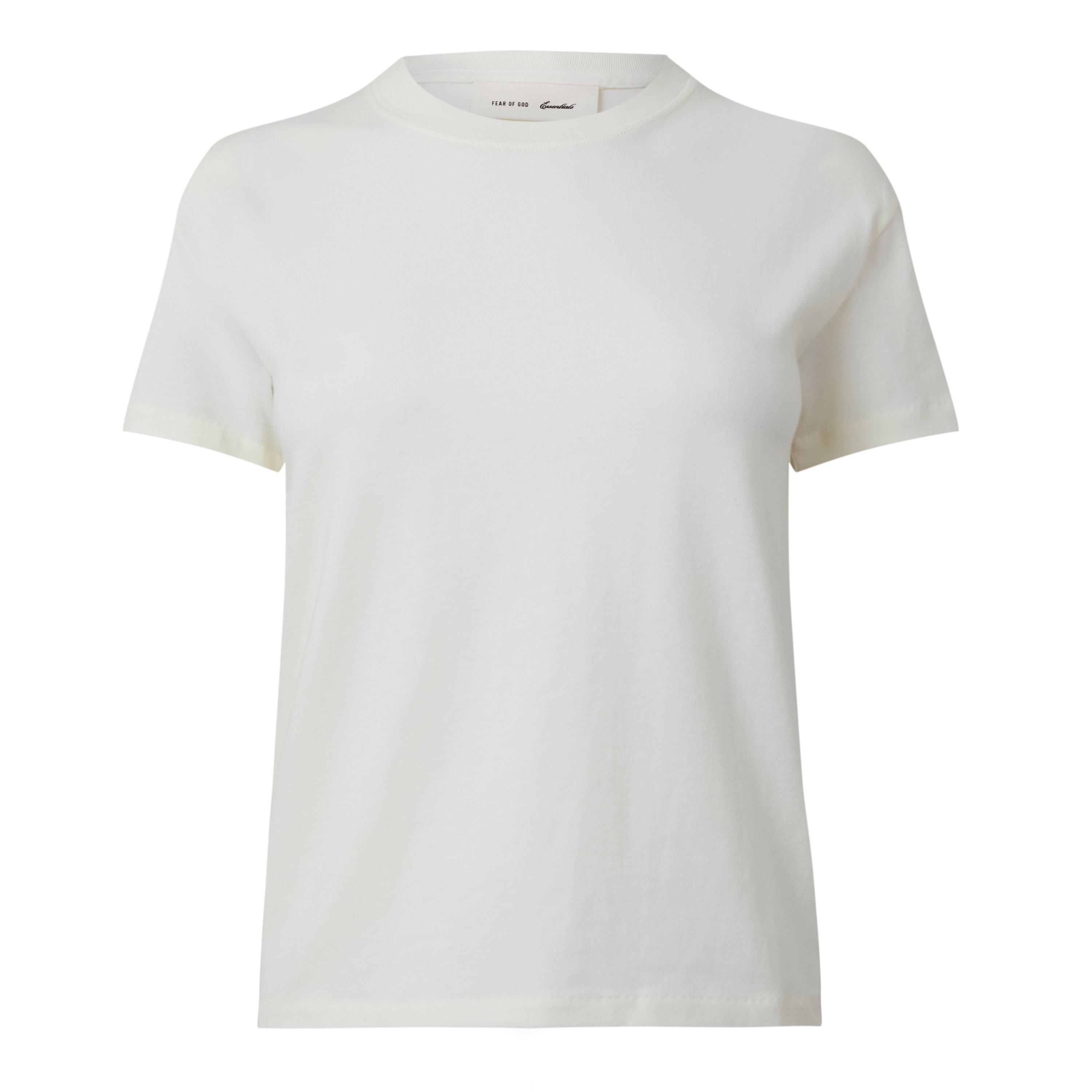 Washed Ivory - Fear Of God Essentials - Women's T-Shirt - 1