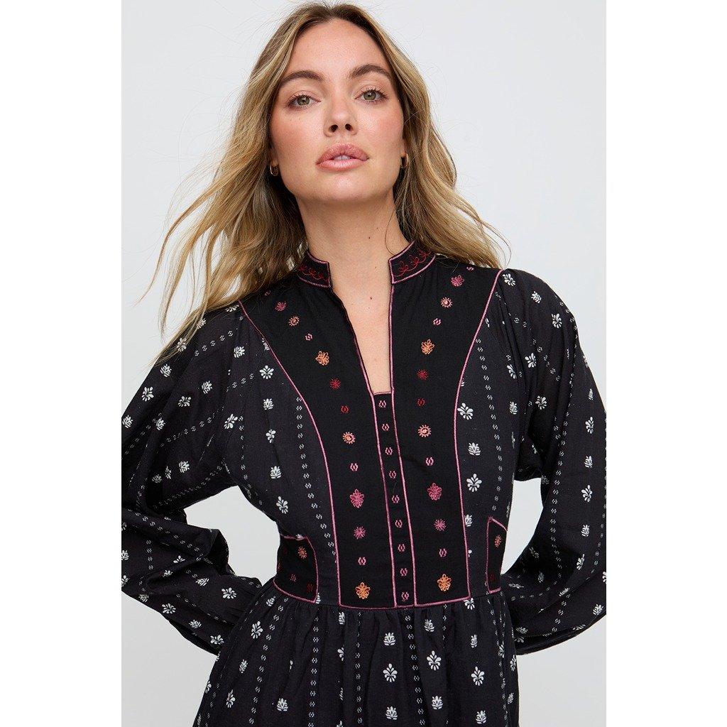 Black - Raffya - Raffya Ocean Mx Dres Ld61 - 2