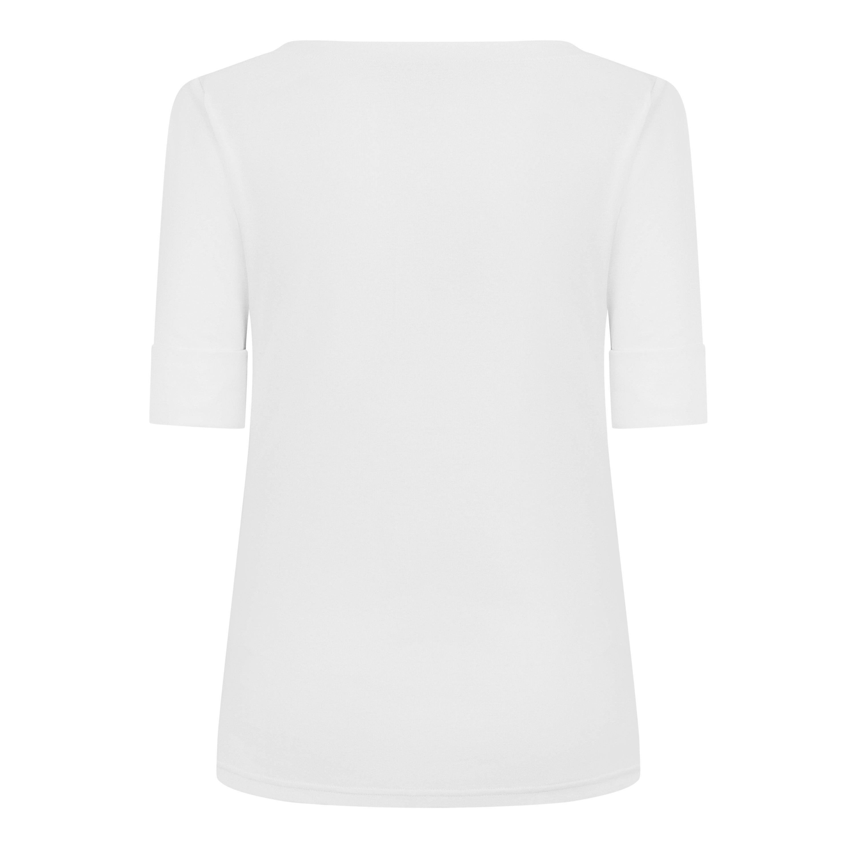 White - Lauren by Ralph Lauren - Judy T-Shirt - 2