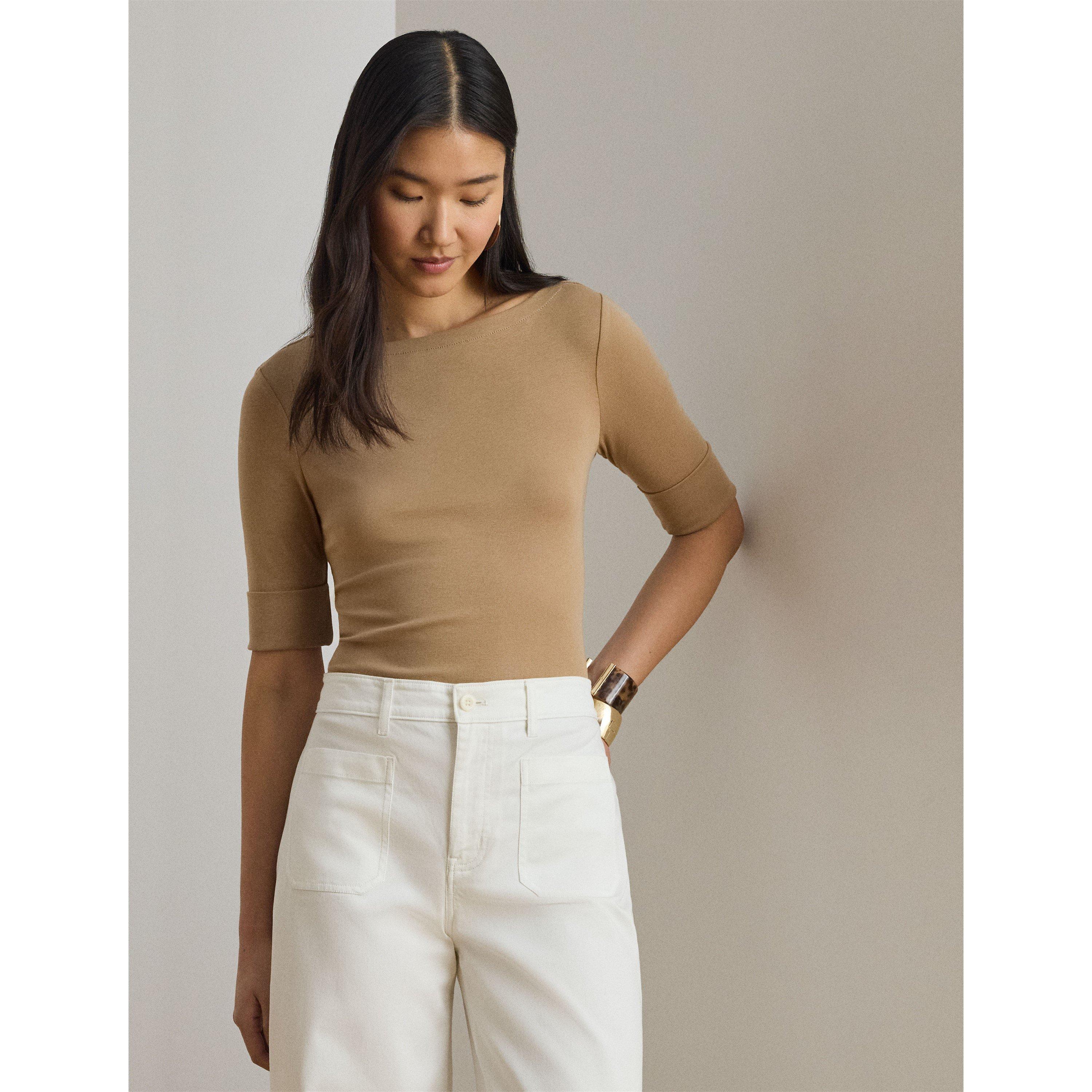 CLASSIC CAMEL - Lauren by Ralph Lauren - Judy T-Shirt - 2