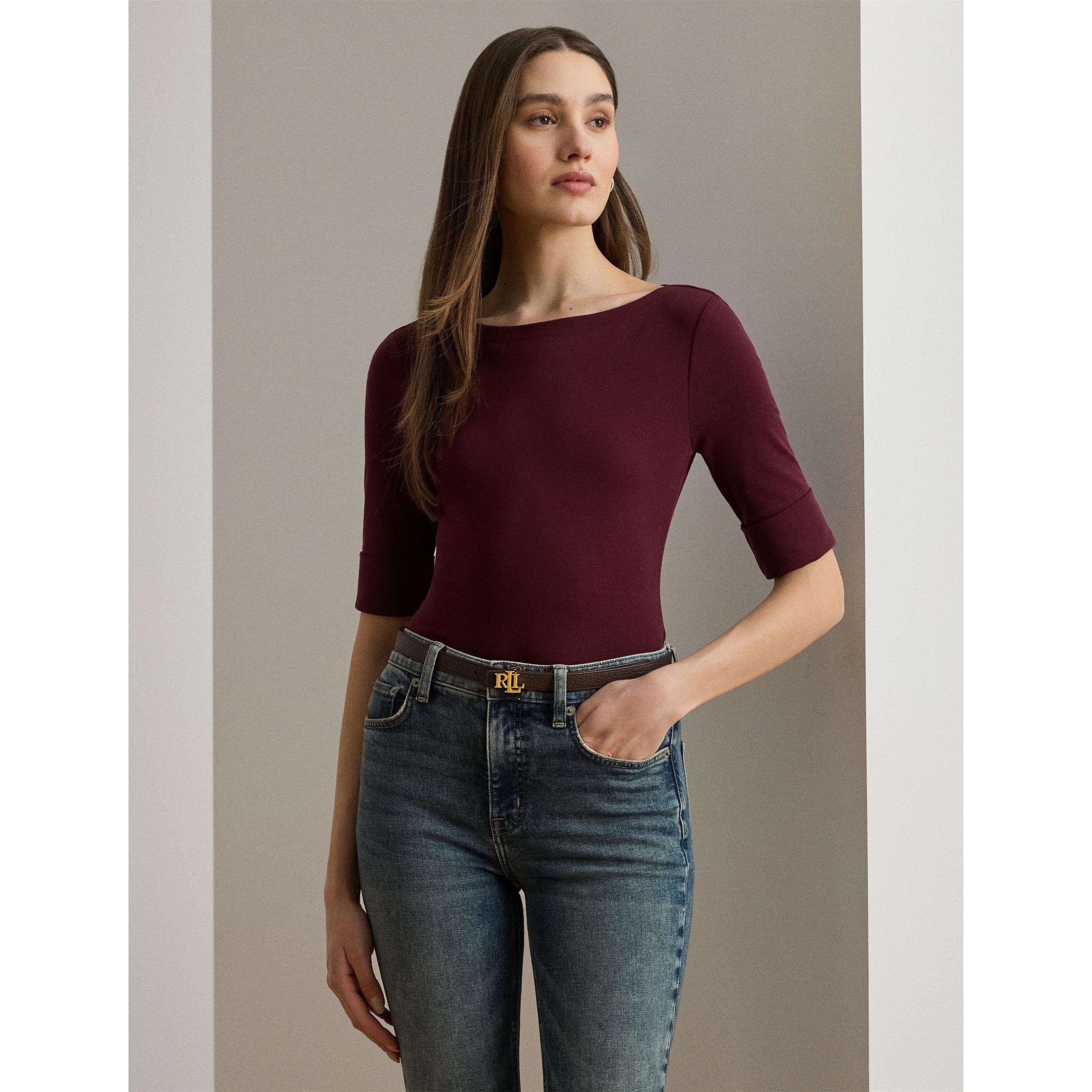 DARK GARNET - Lauren by Ralph Lauren - Judy T-Shirt - 2