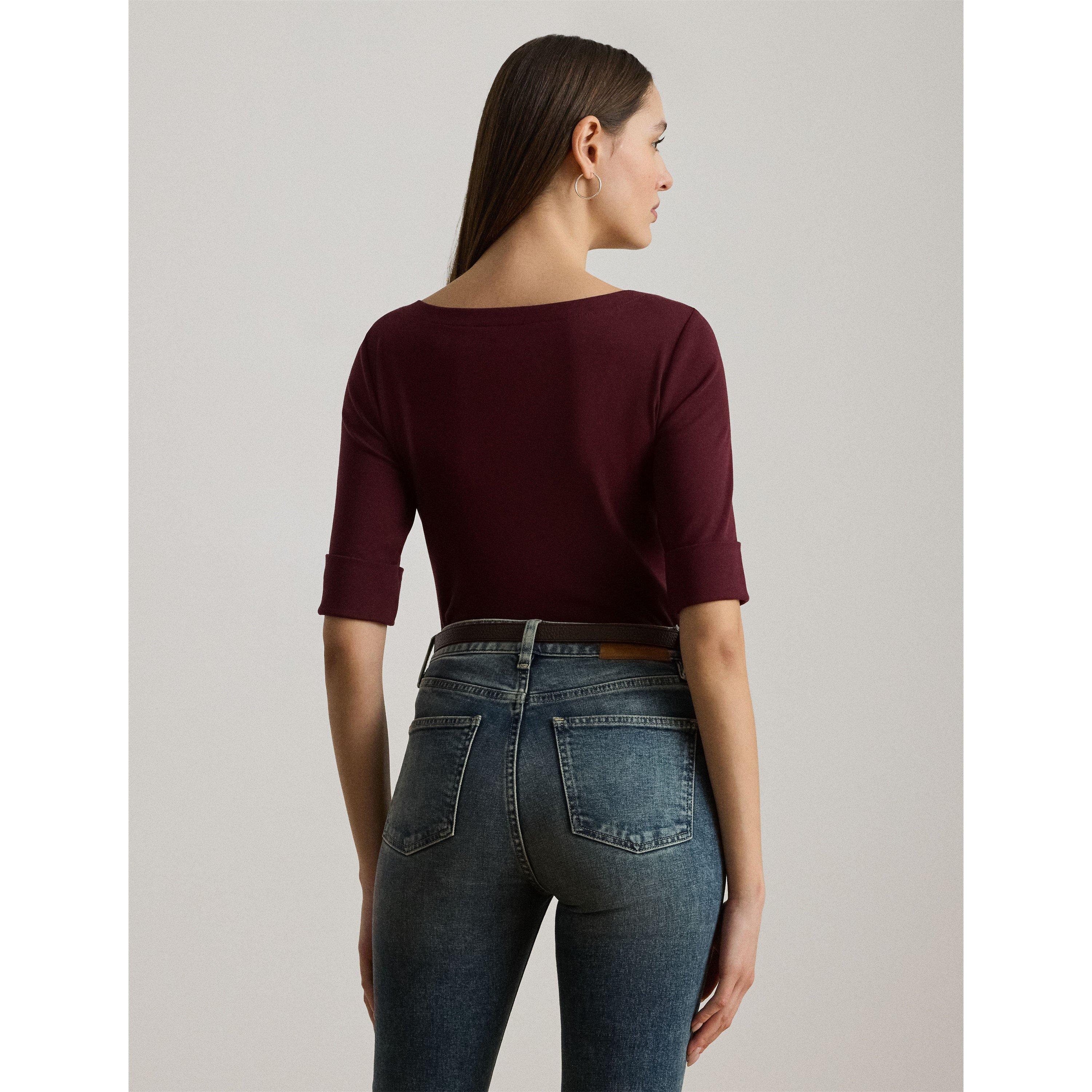 DARK GARNET - Lauren by Ralph Lauren - Judy T-Shirt - 3