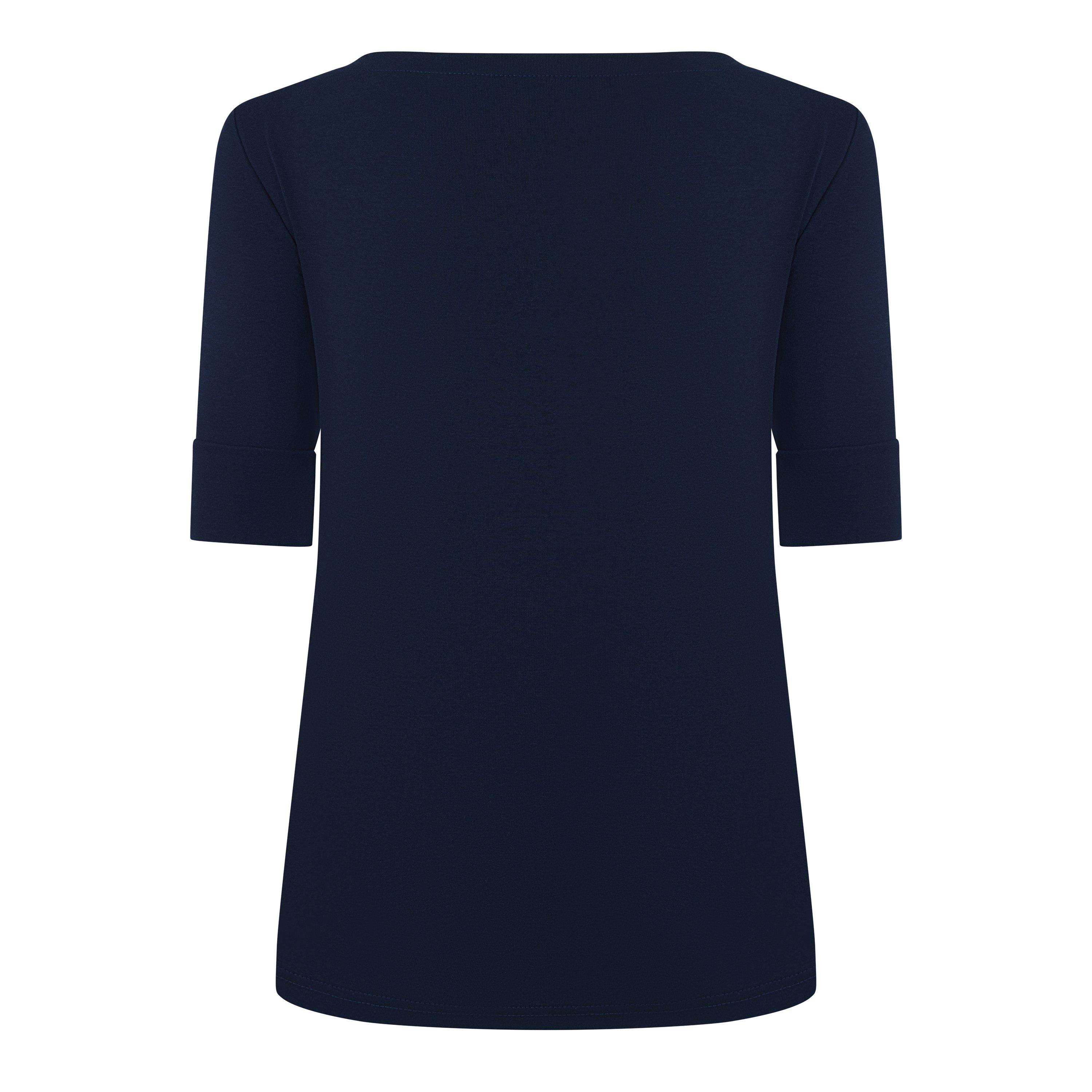 Lauren Navy - Lauren by Ralph Lauren - Judy T-Shirt - 2