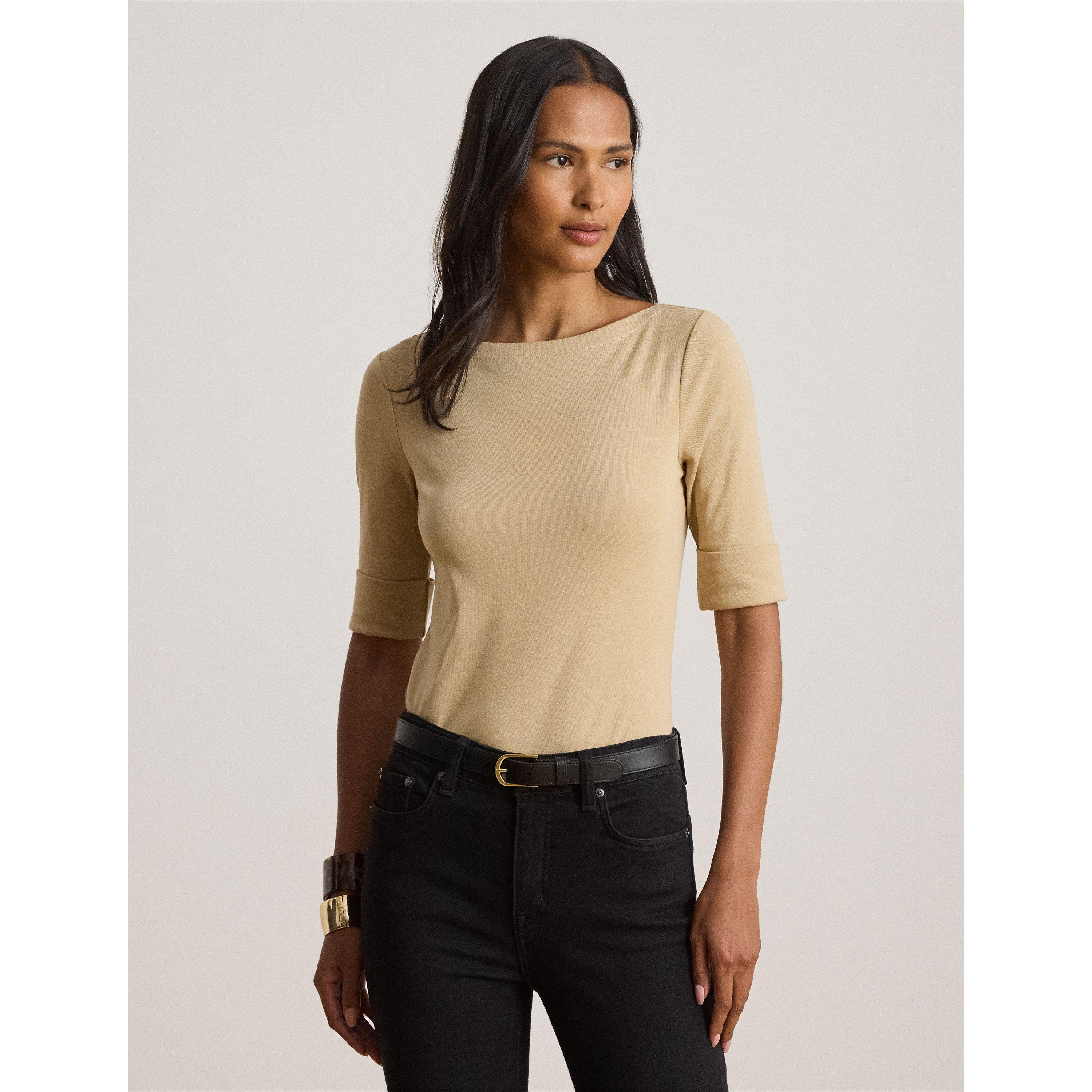 BIRCH TAN - Lauren by Ralph Lauren - Judy T-Shirt - 2