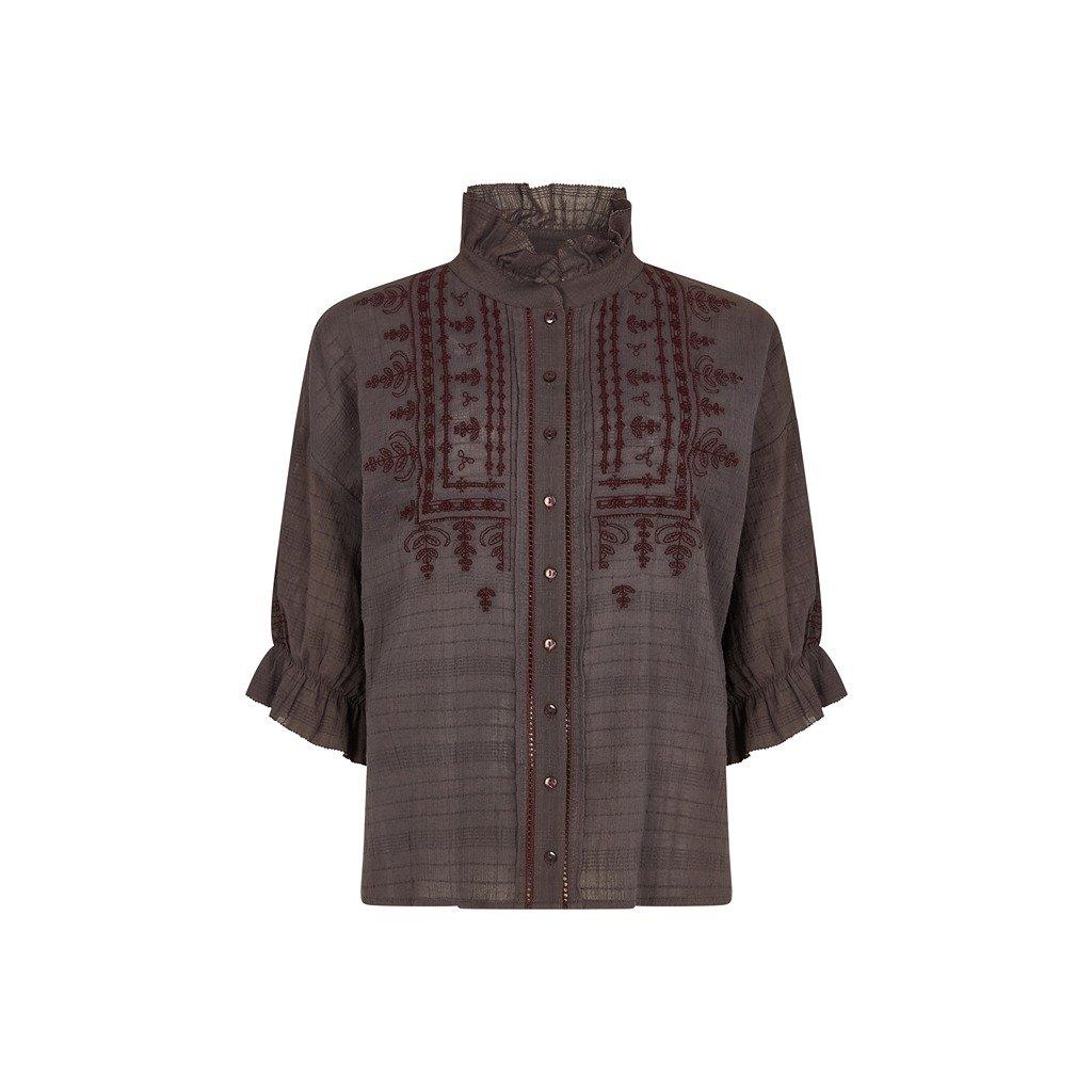 Charcoal - Raffya - Raffya Julie Shirt Ld61 - 4