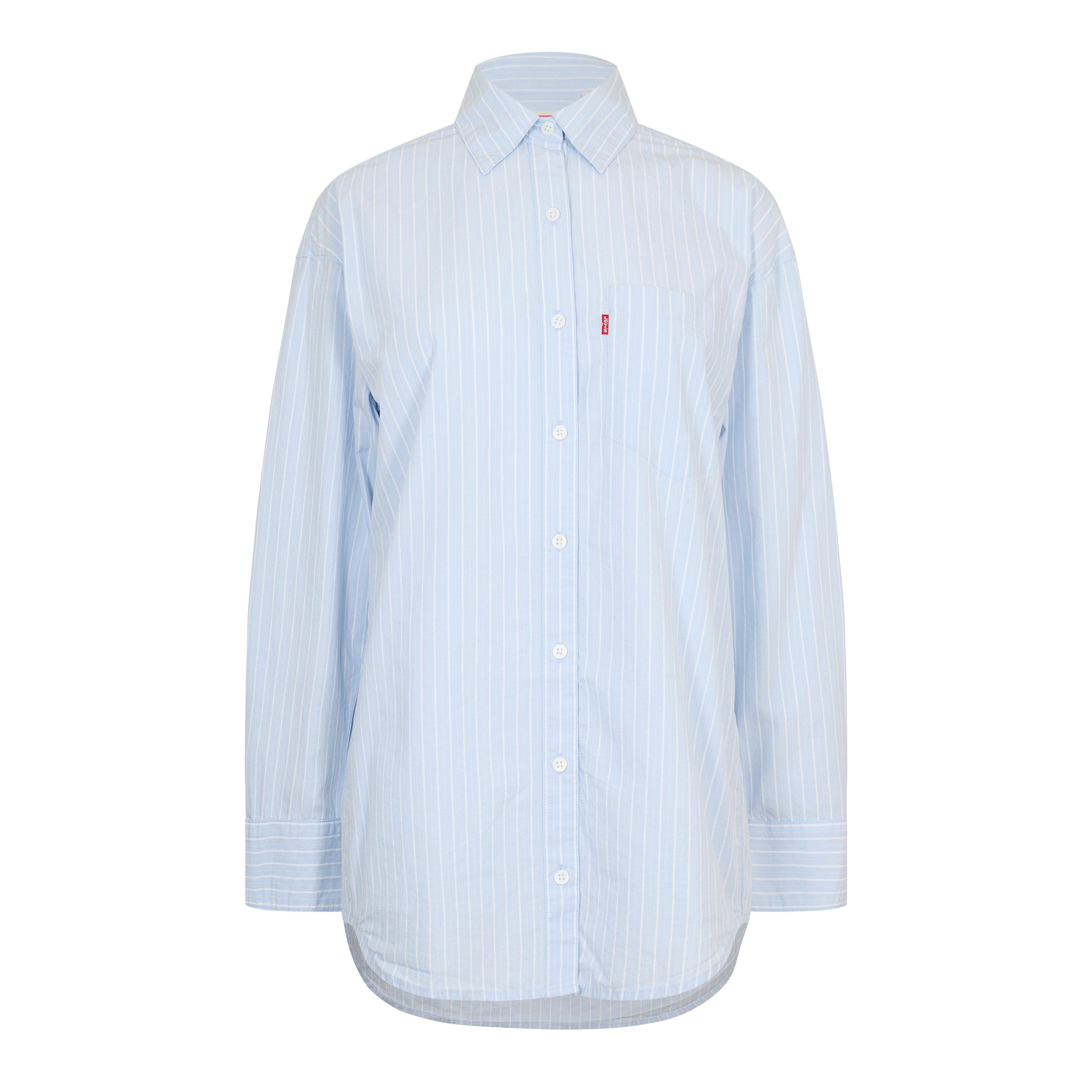 Levis Women's Lola Long Sleeve Oxford Shirt - Kentucky Blue - 8 (XS)