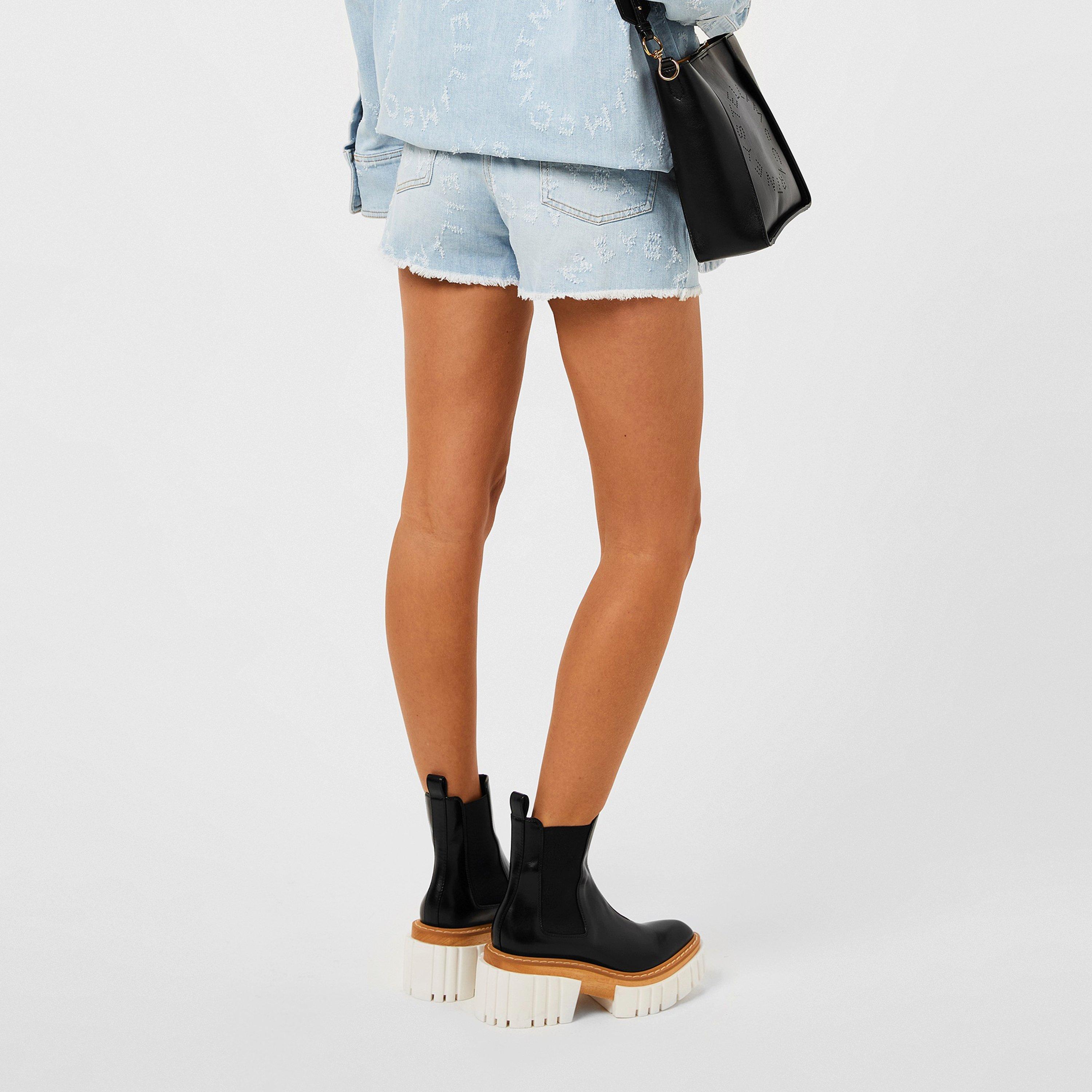 4874 Vintage - Stella McCartney - Logo Denim Shorts - 2