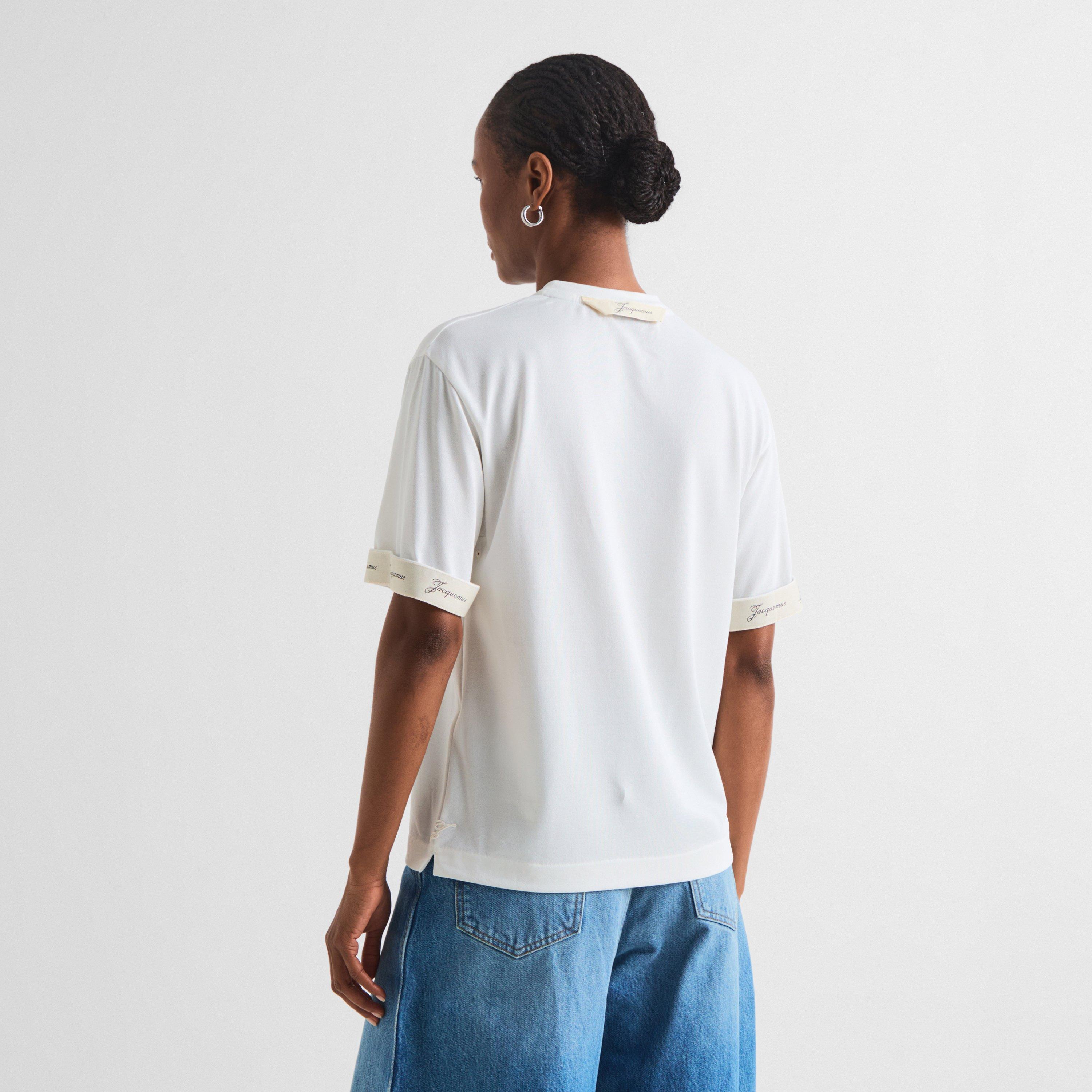White - Jacquemus - Women's Oversized T-Shirt - 4