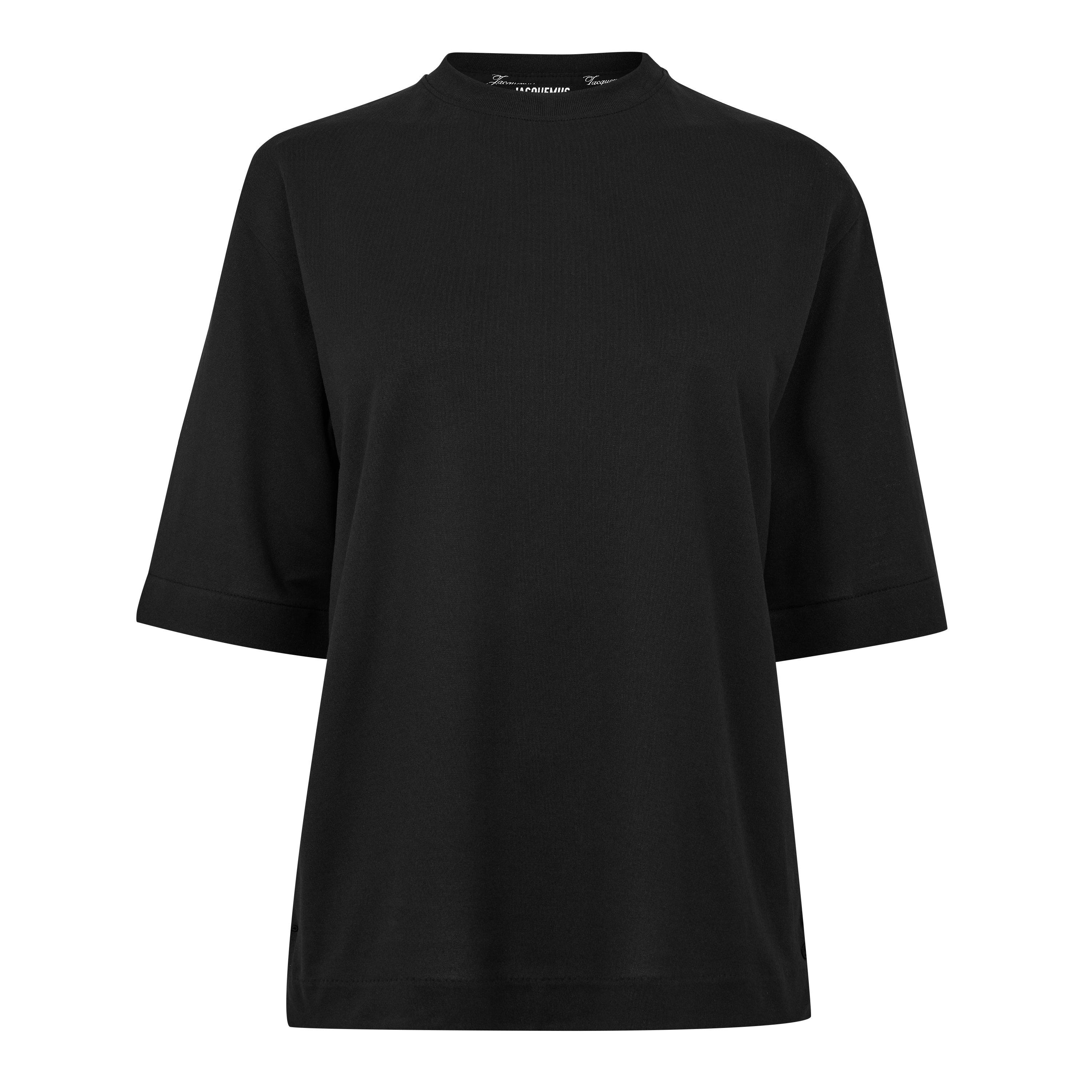 Jacquemus Women's Oversized T-Shirt - Black - Size 12 (FR40)