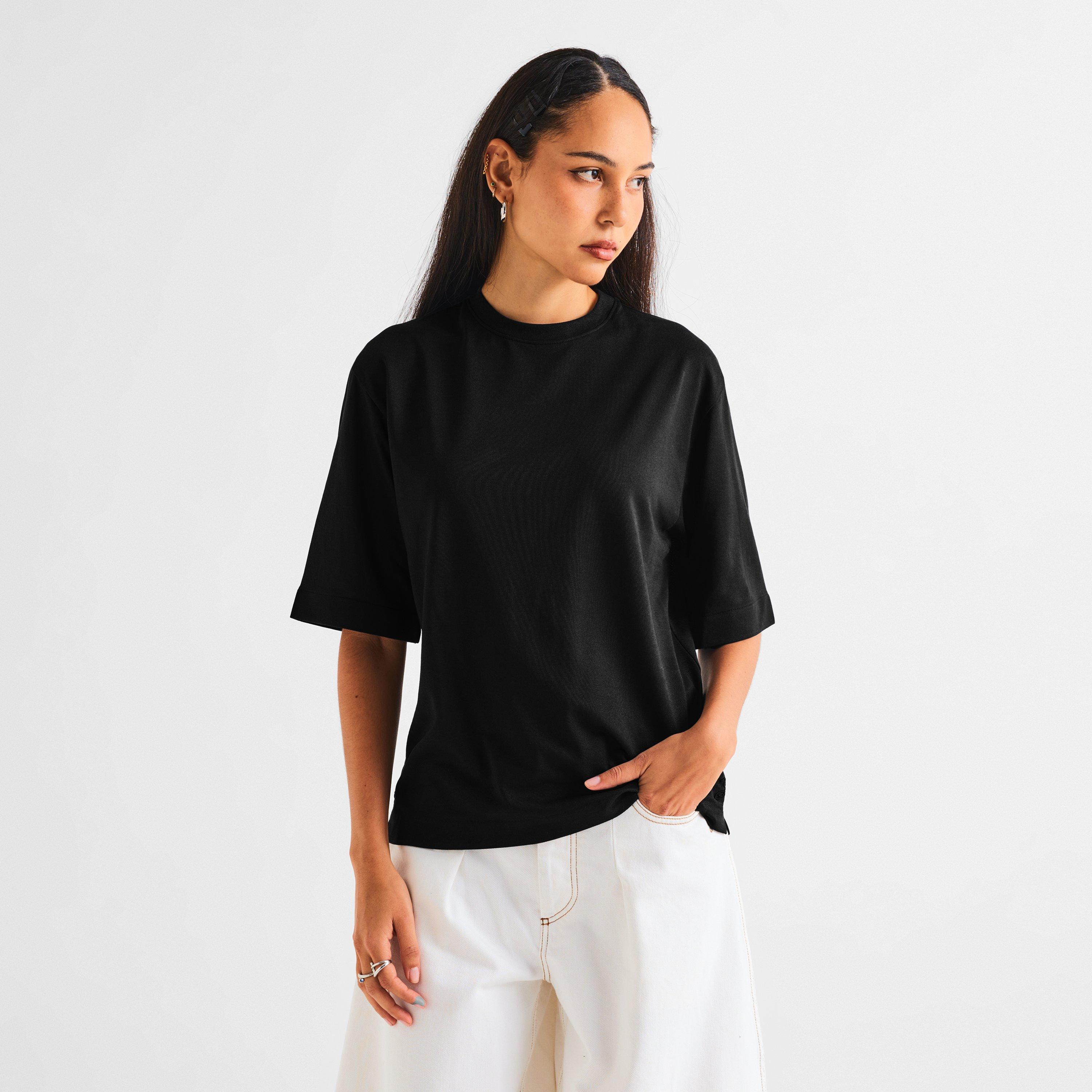 Black - Jacquemus - Women's Oversized T-Shirt - 3