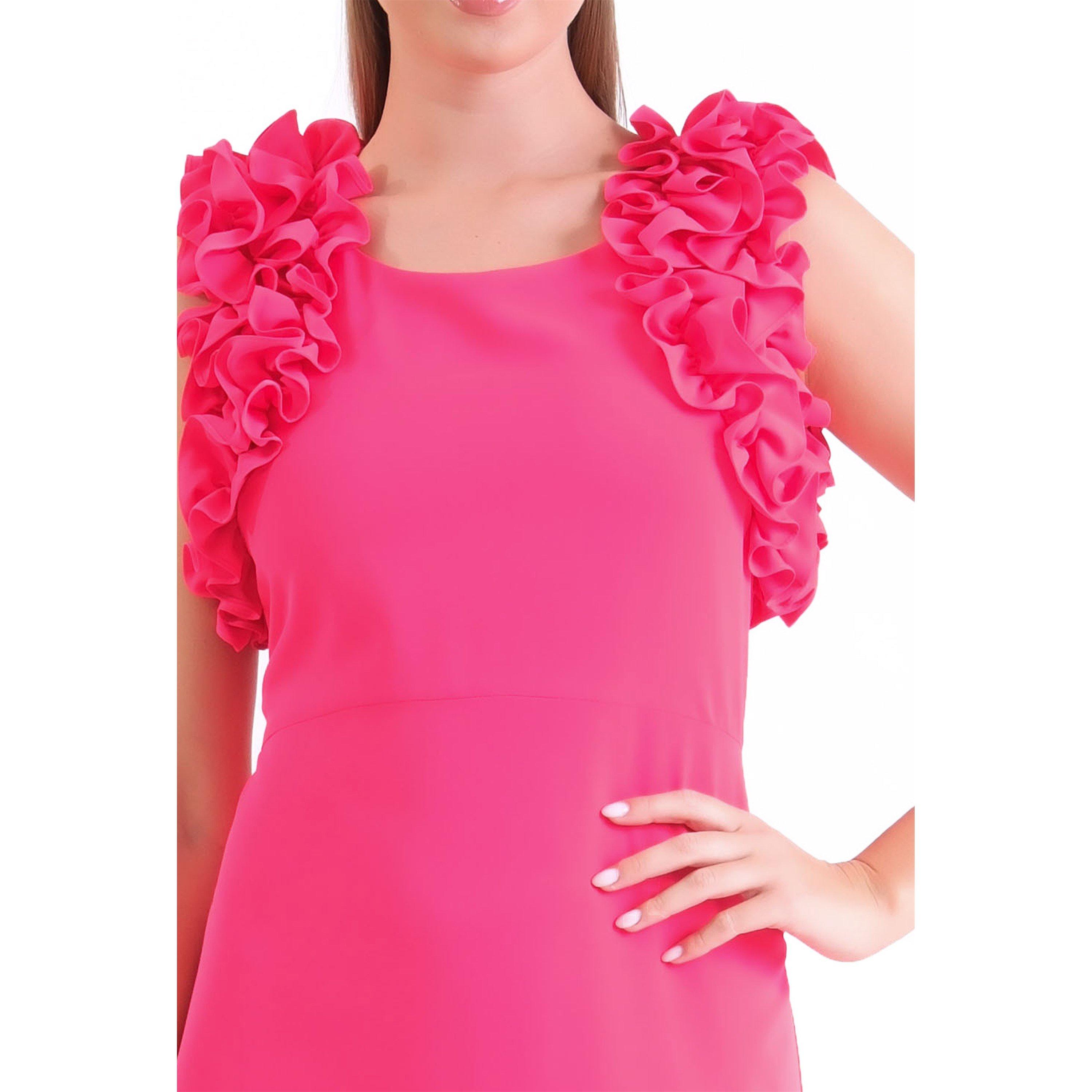 Rood - Ella Boo - Ella Bo Frill Dress Ld63 - 3