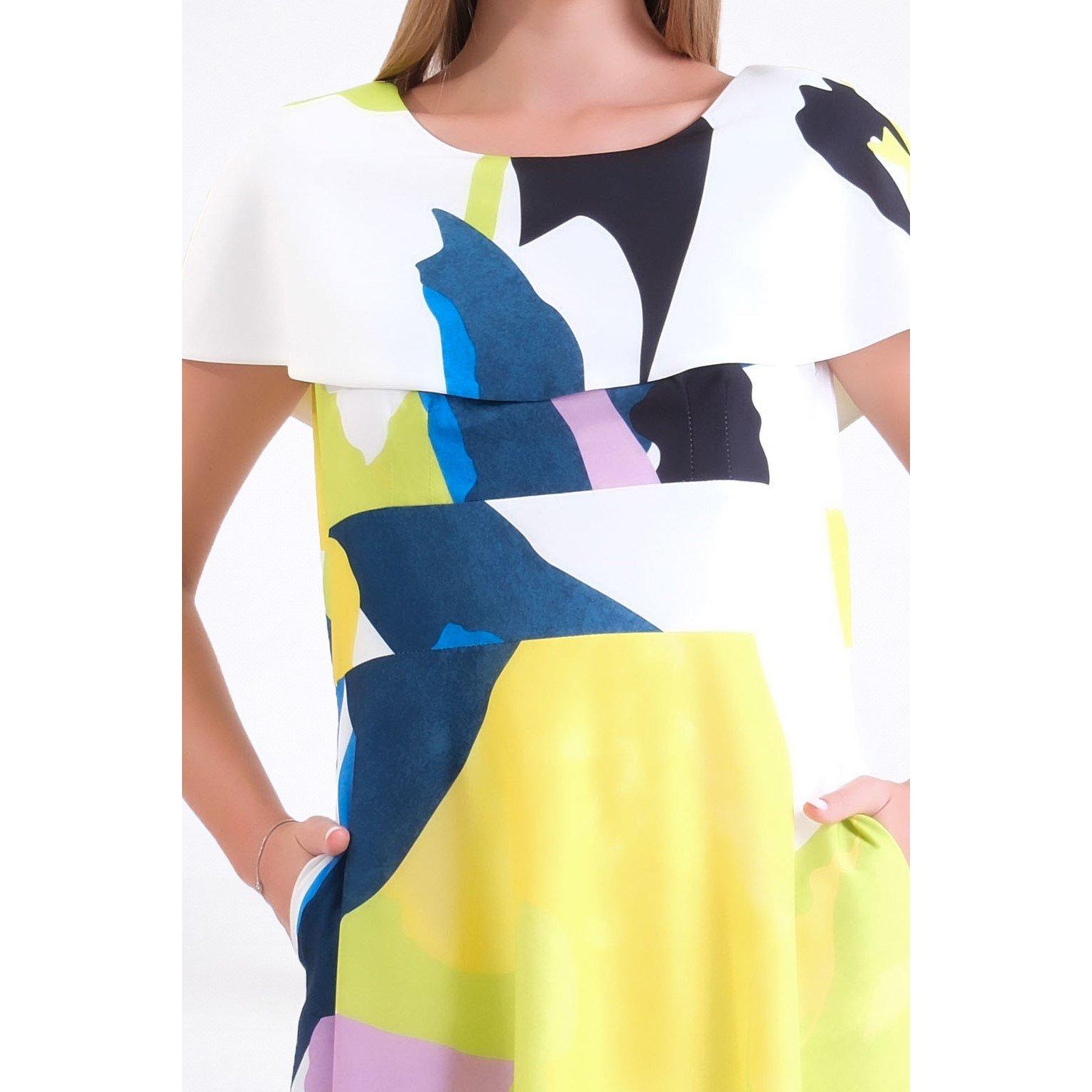 Afdrukken - Ella Boo - Ella Bo Cape Dress Ld63 - 3