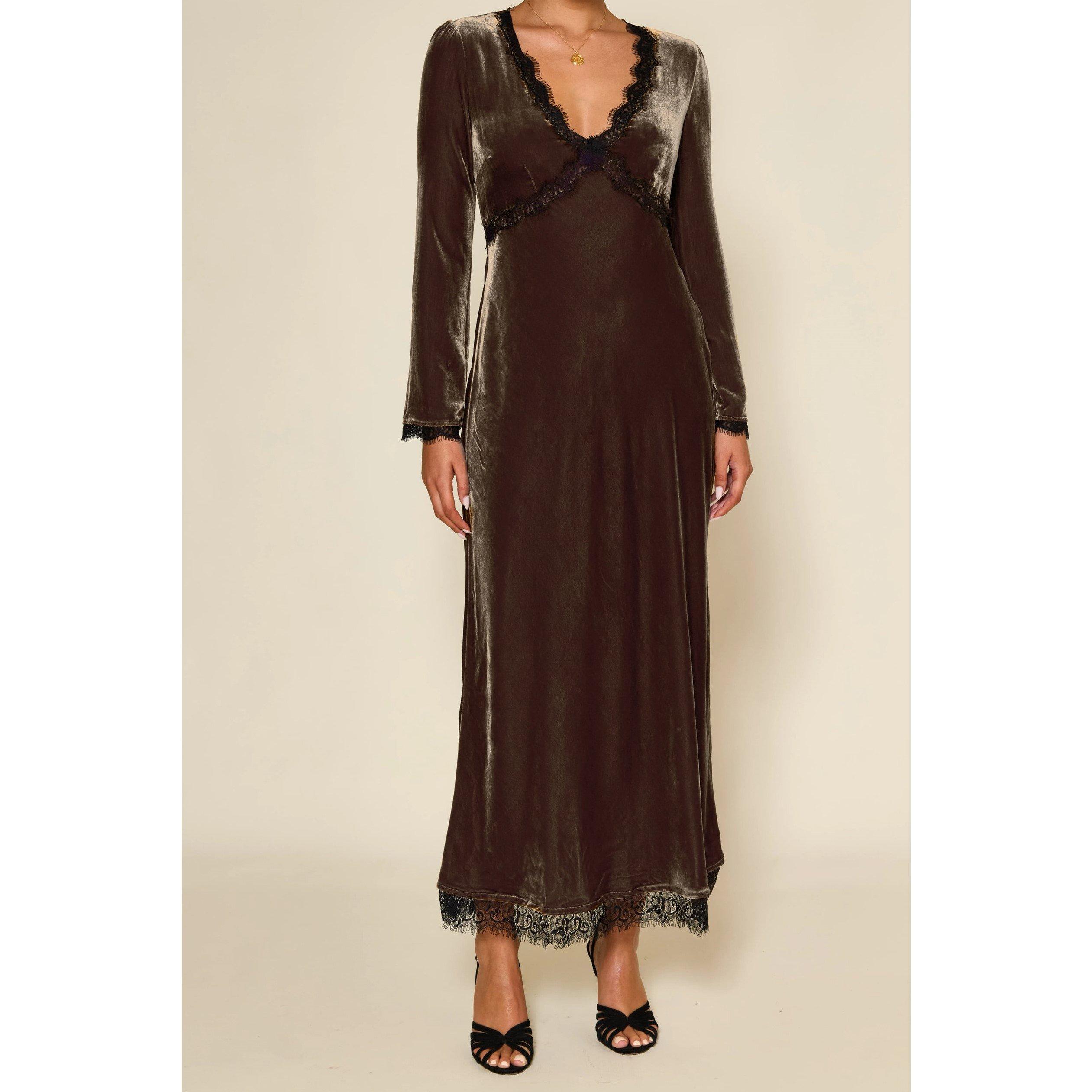 Mink - RIXO - Women's Alesha Boho Dress - 1