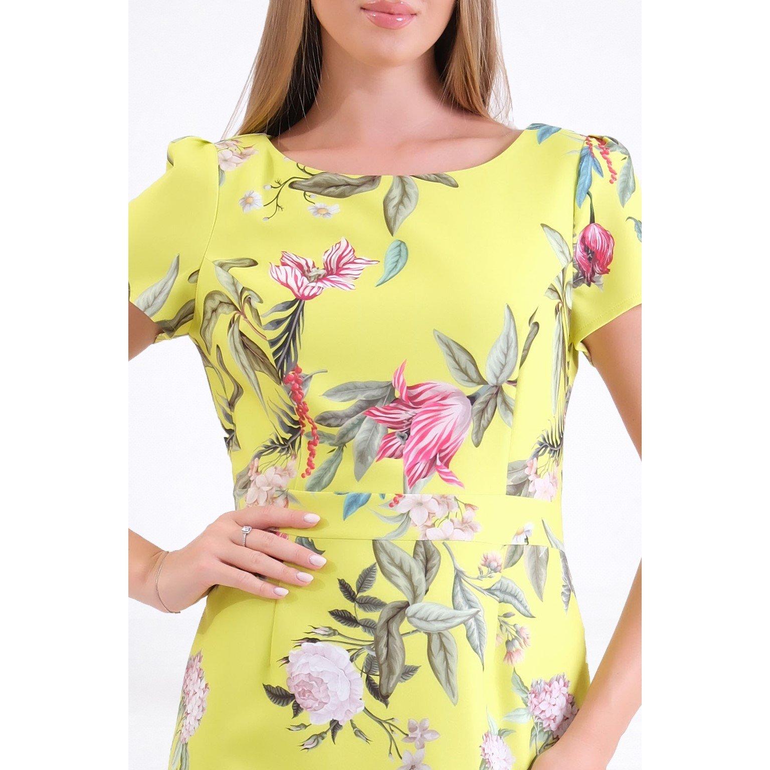 Lime Print - Ella Boo - Ella Bo Midi Dress Ld63 - 3