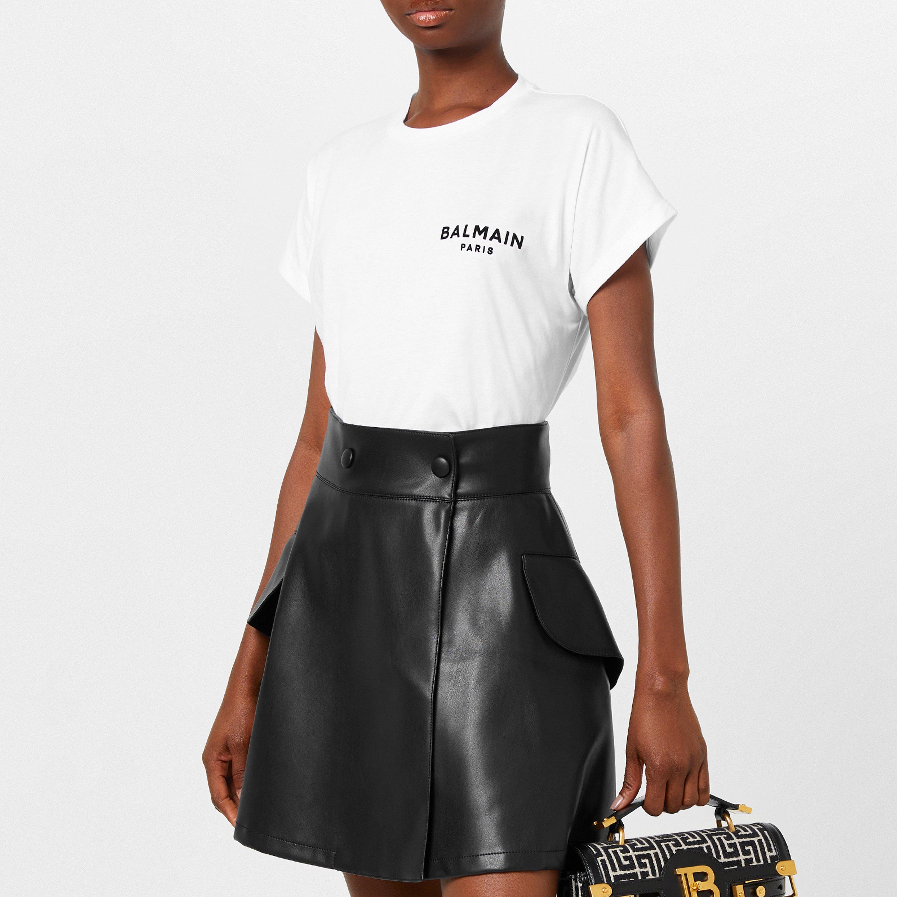 Balmain Small Logo T Shirt | Flannels