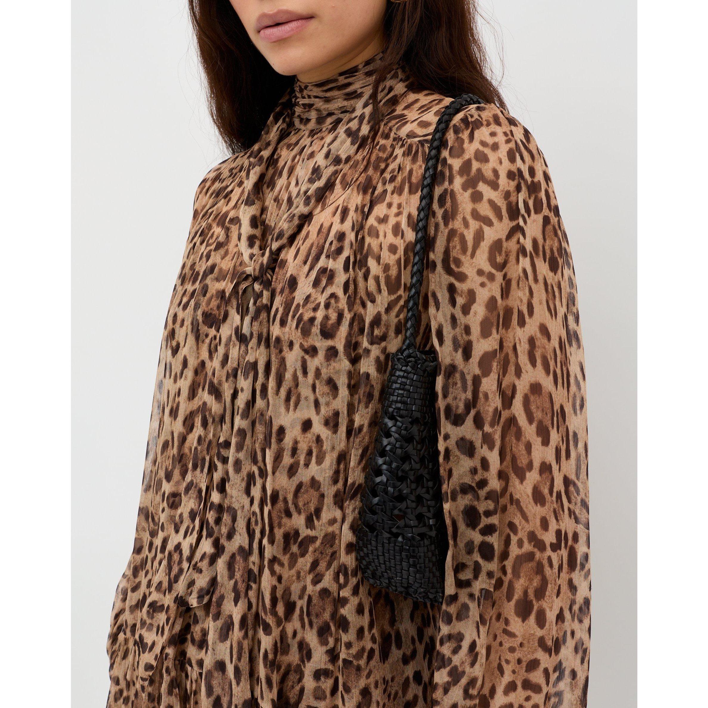 Mila Leopard - RIXO - Rixo Anaya Dress Ld61 - 4