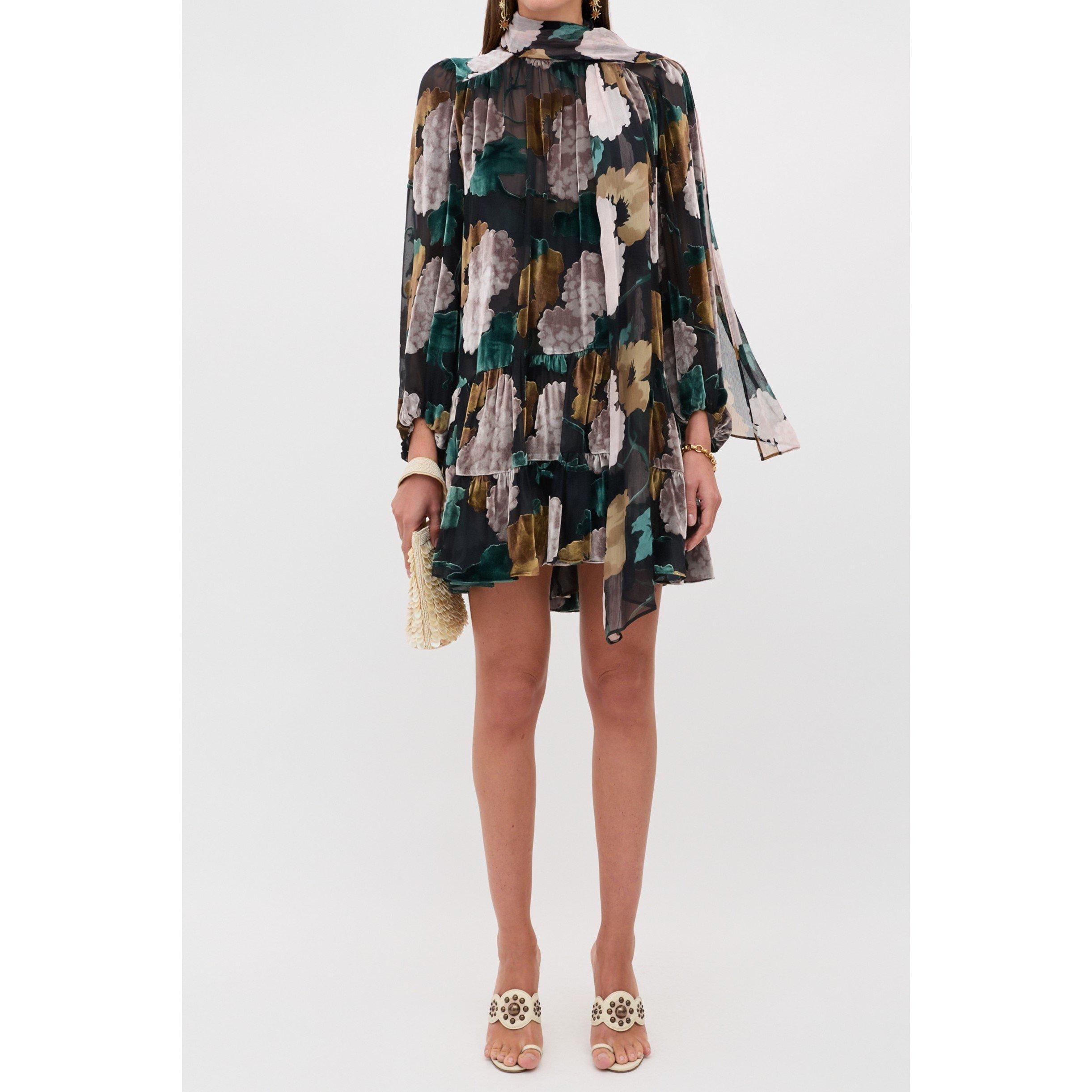 Charcoal - RIXO - Women's Anaya Mini Dress - 2