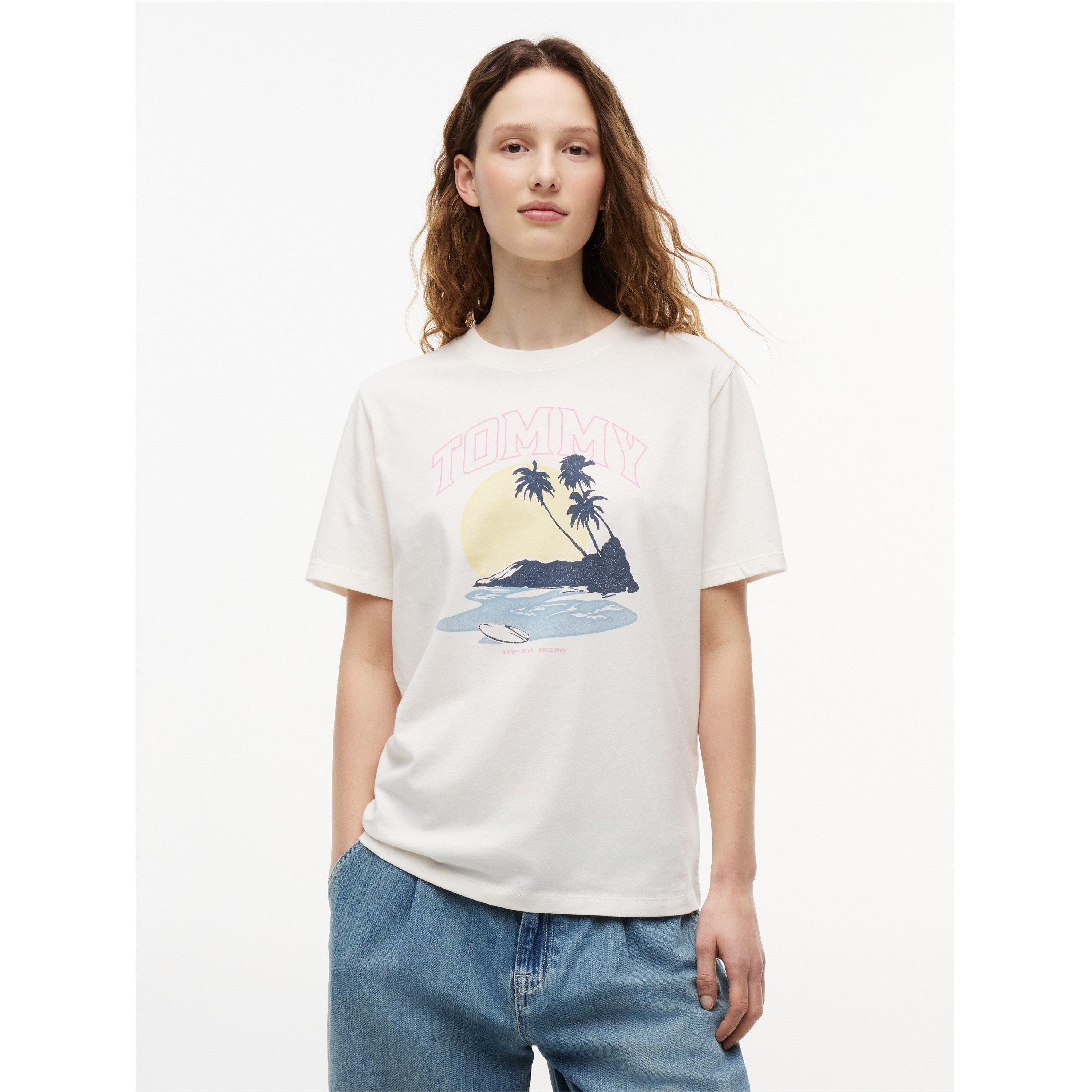 Ancient White - Tommy Jeans - Women's T-Shirt - 2