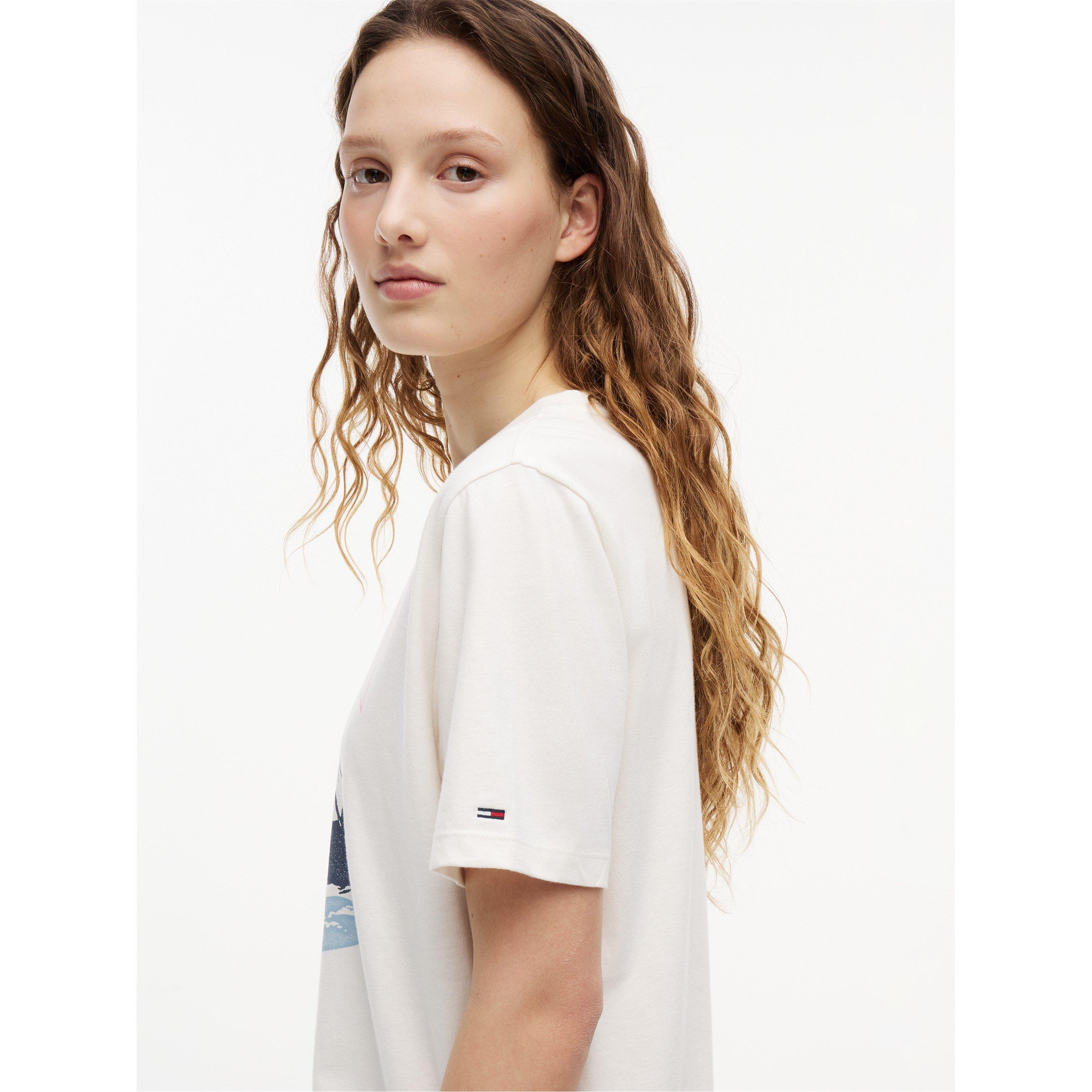Ancient White - Tommy Jeans - Women's T-Shirt - 4