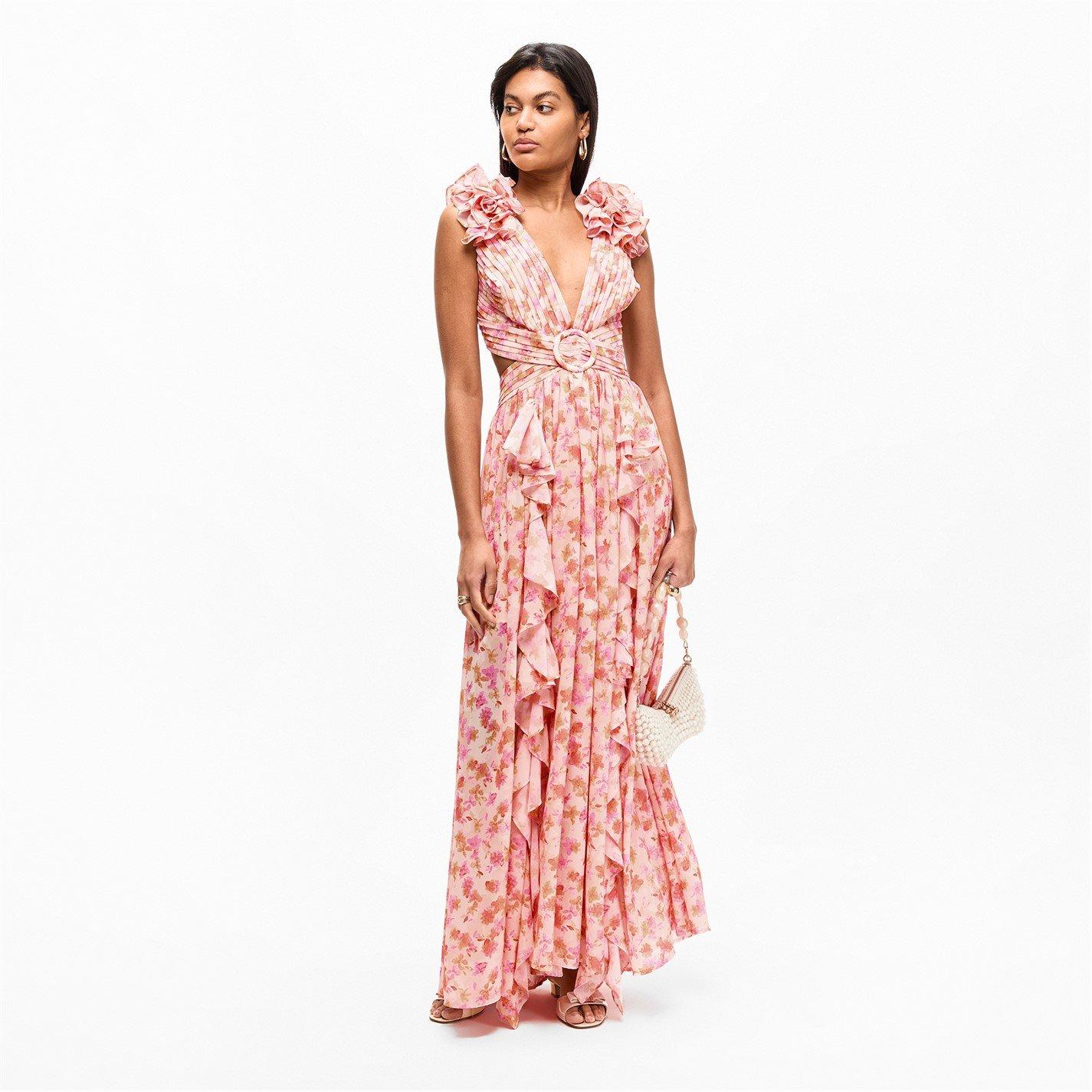 Orange floral - Anne Louise Boutique - Anne Lo Cassini Ld61 - 6